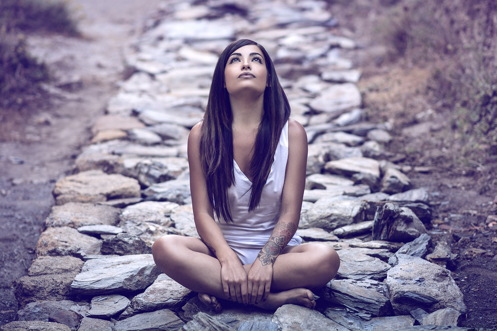 Waiting for the light