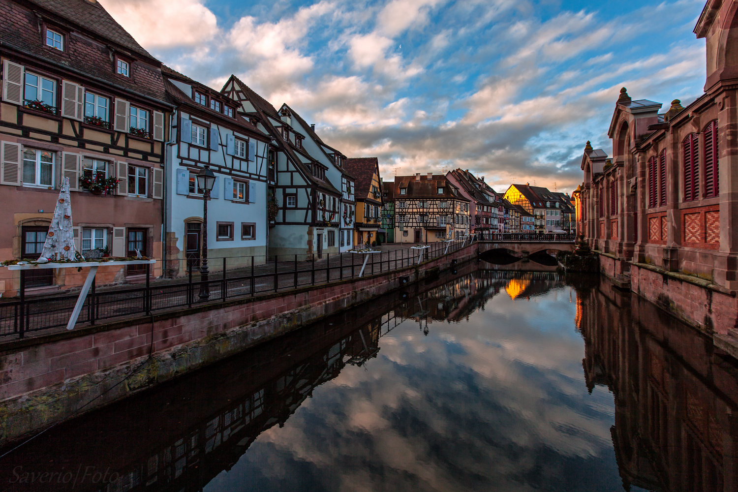 Colmar, prime luci su la Petite Venise