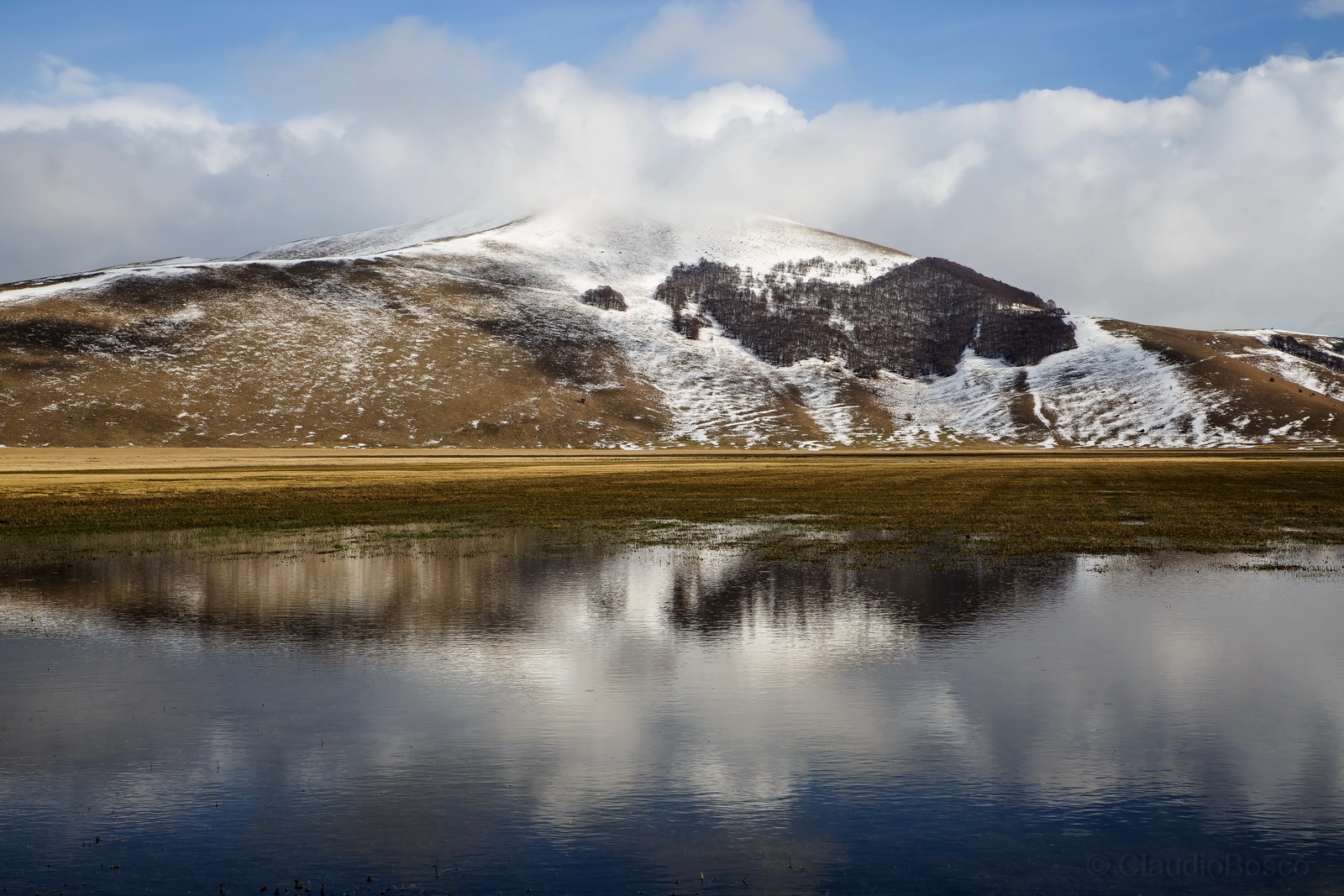 Lo spettacolo invernale della Pian Grande