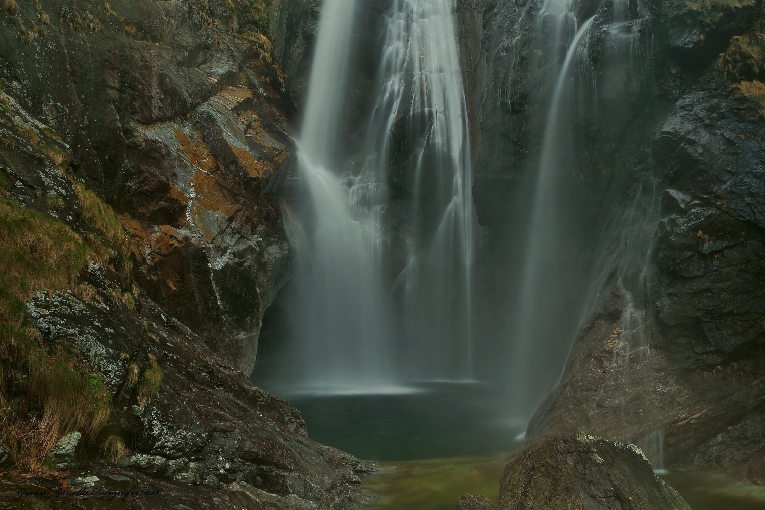 Salto waterfall Maggia