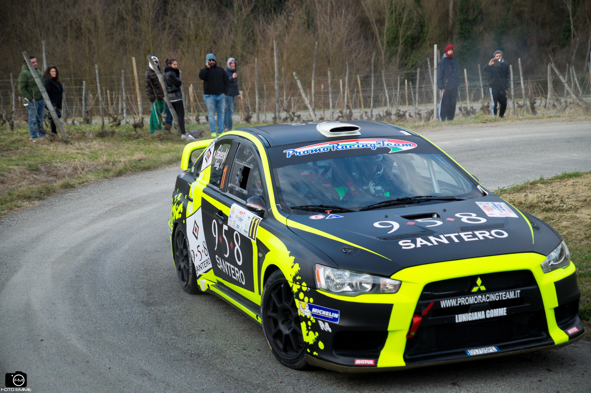 Mitsubishi Lancer -Ronde Colli del Monferrato and Moscato