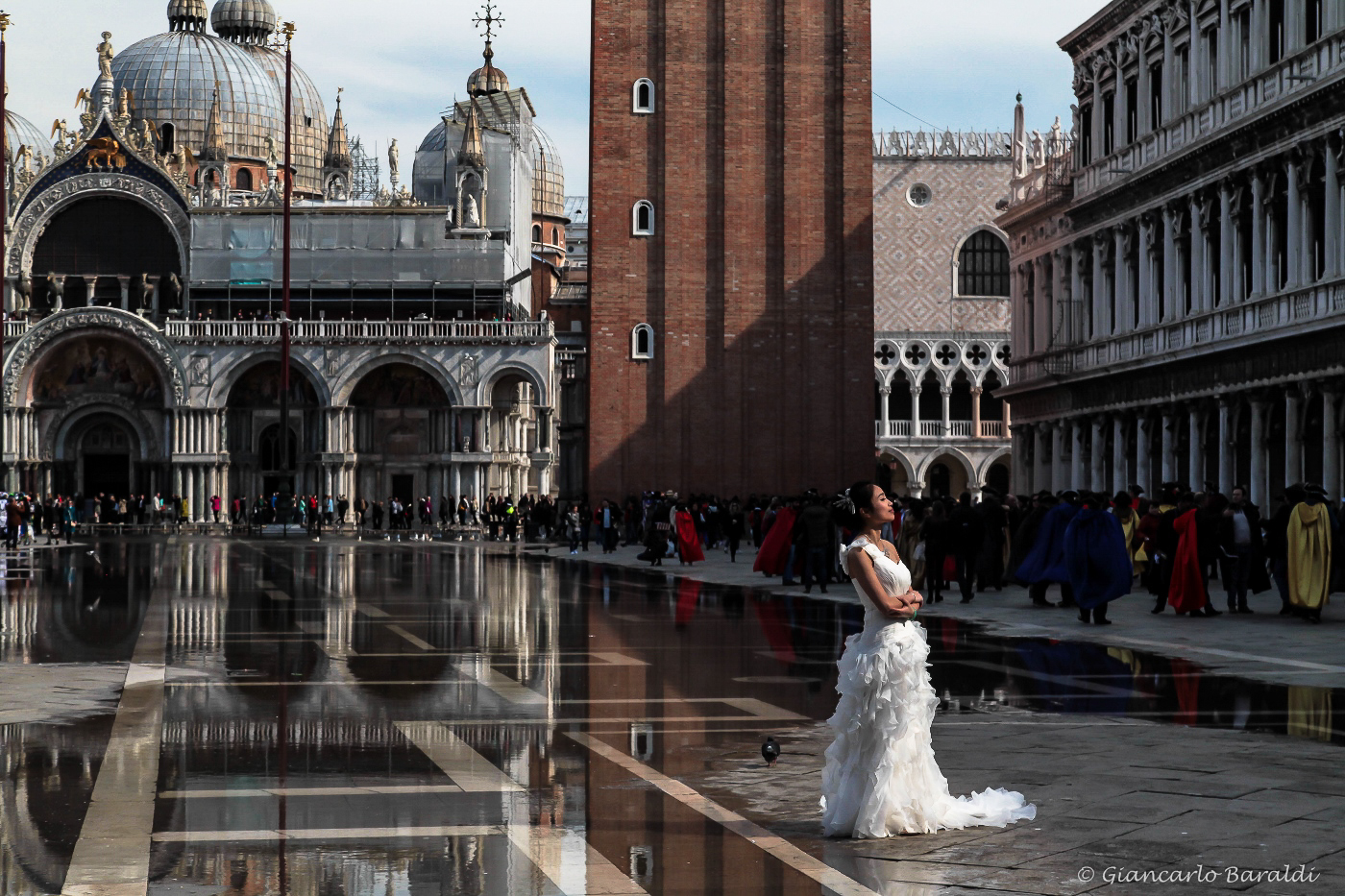 bride at san marco