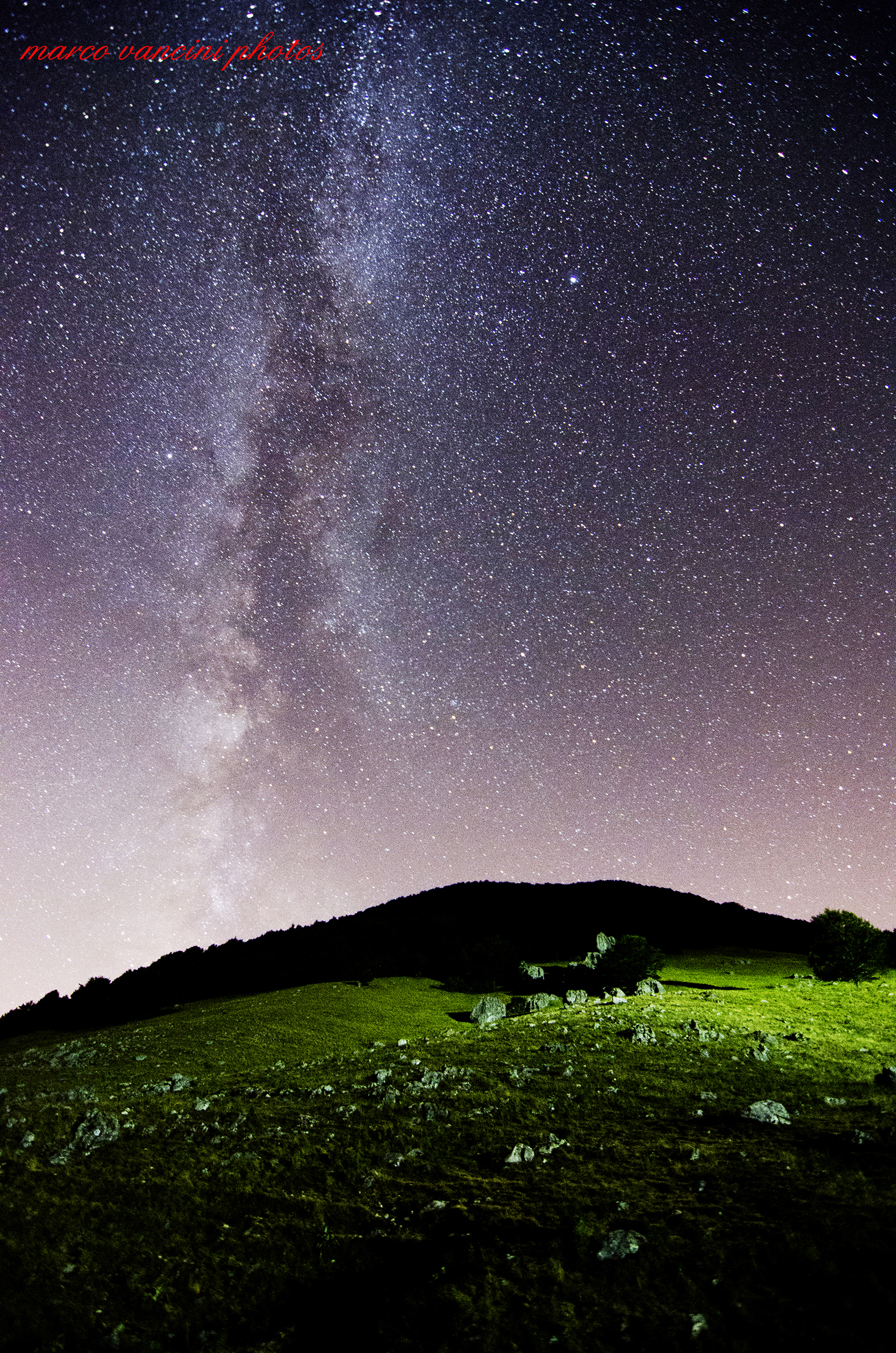 First attempt of the Milky Way