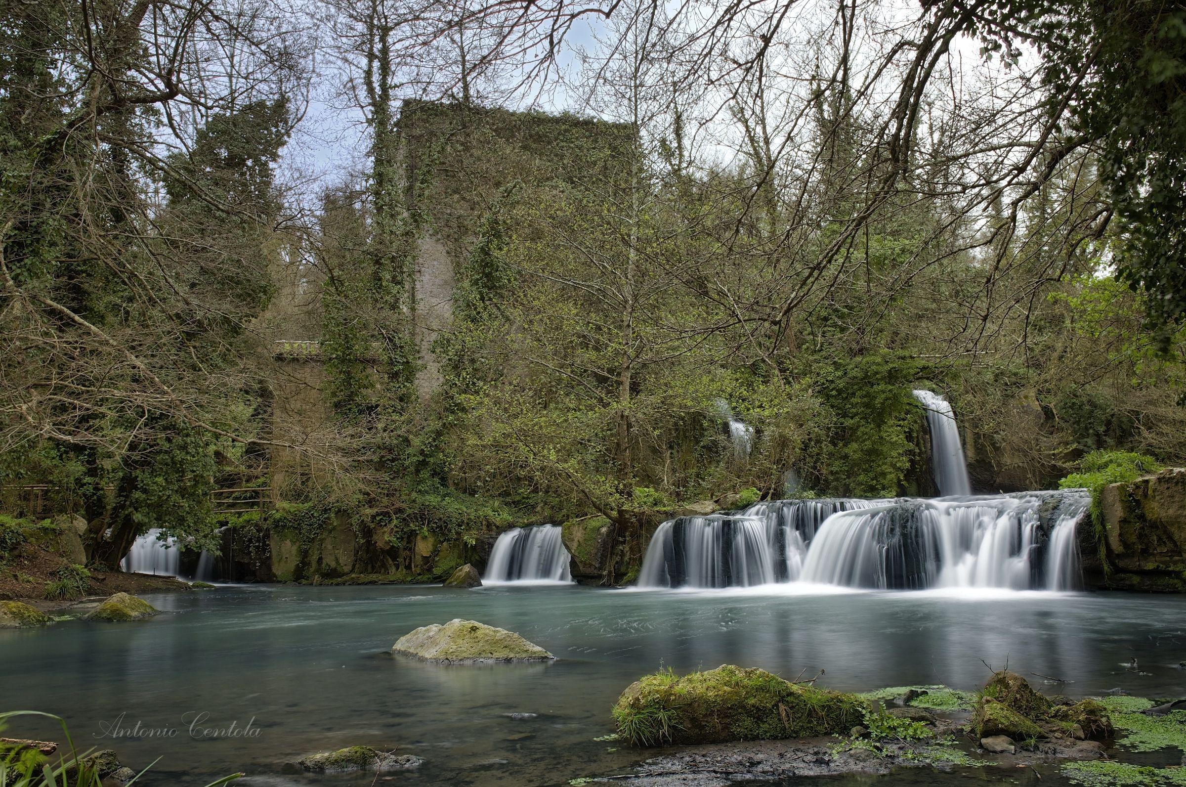 Monte Gelato waterfalls