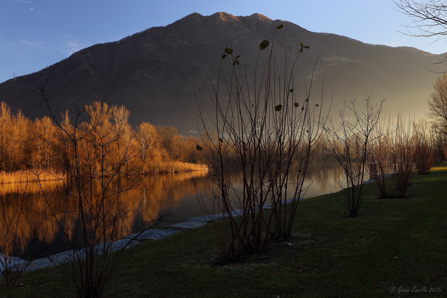 The last rays of sun