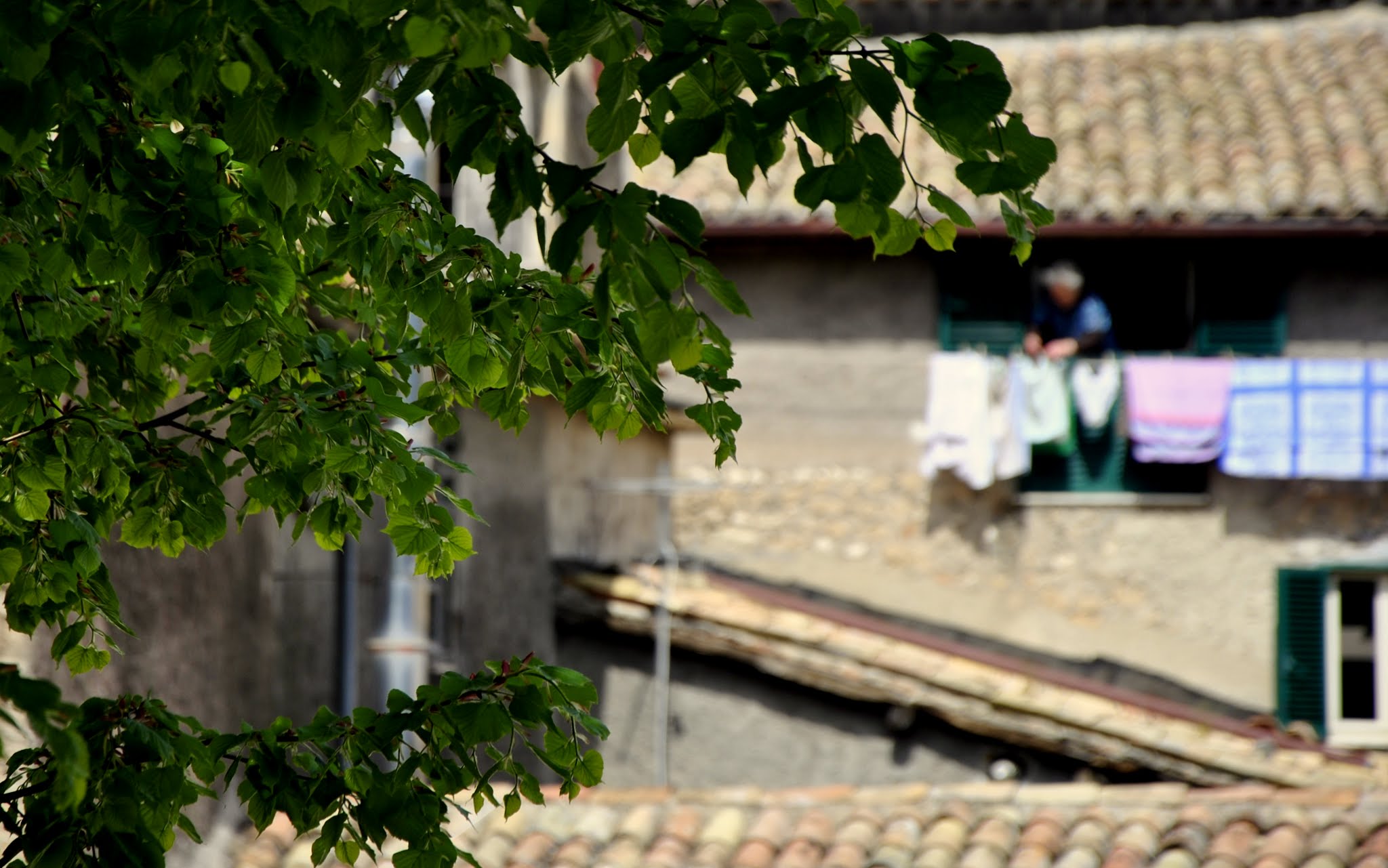 Walking in the historic center of Subiaco (RM) - Lazio