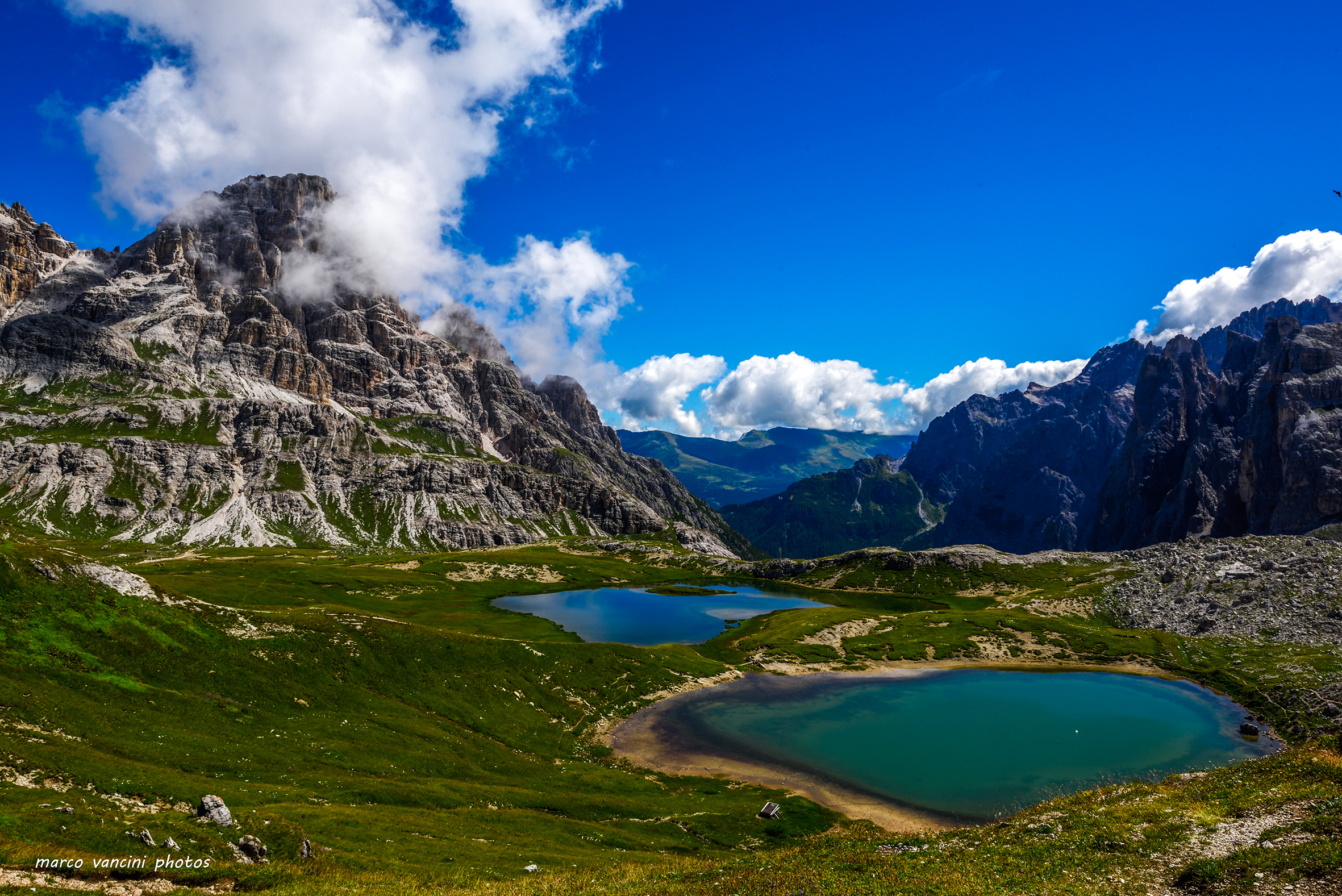 Dolomite lakes to the three peaks of Lavaredo