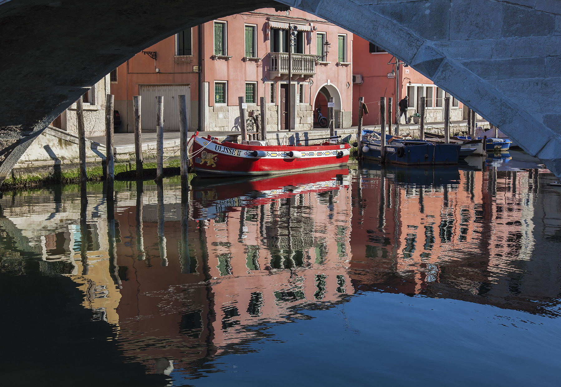view under the bridge