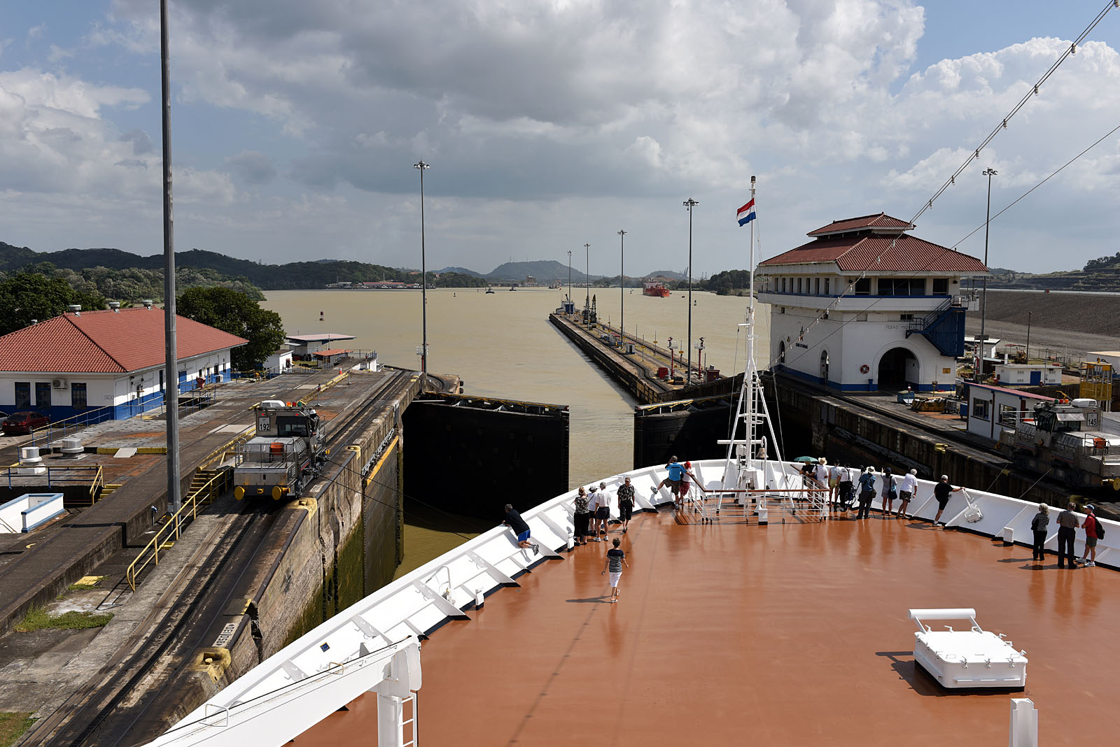 Exit Panama Canal Balboa