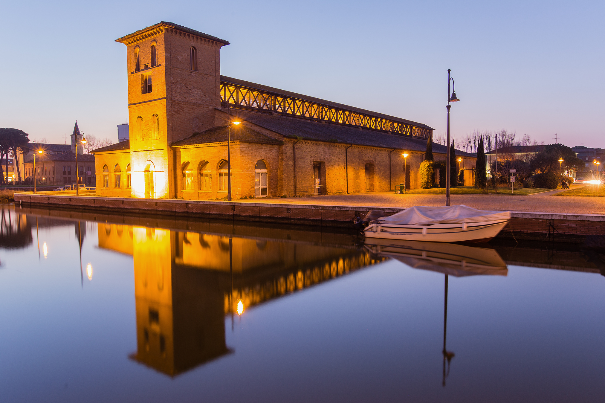 Cervia at dusk