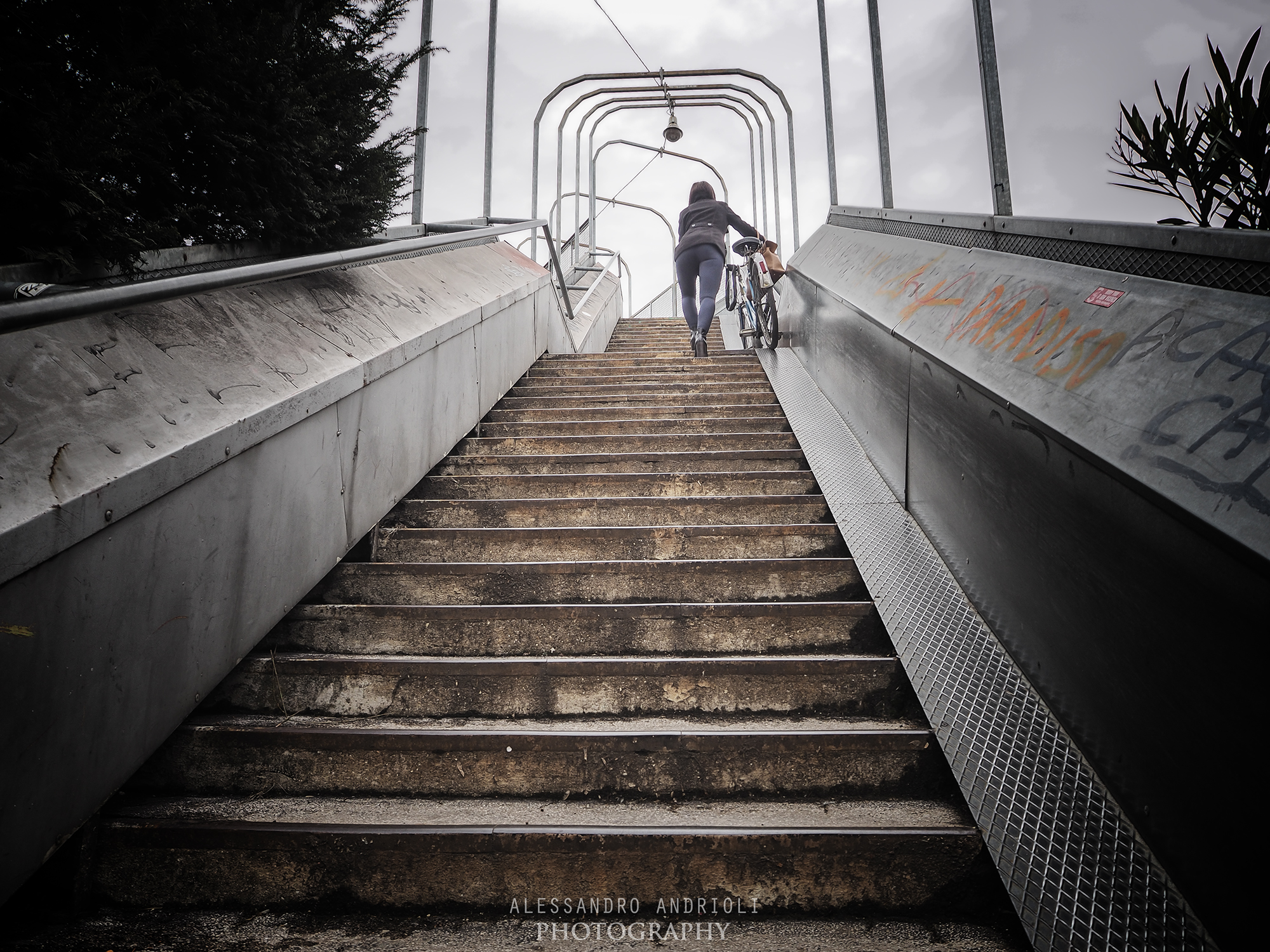 The gangway of the Railroad