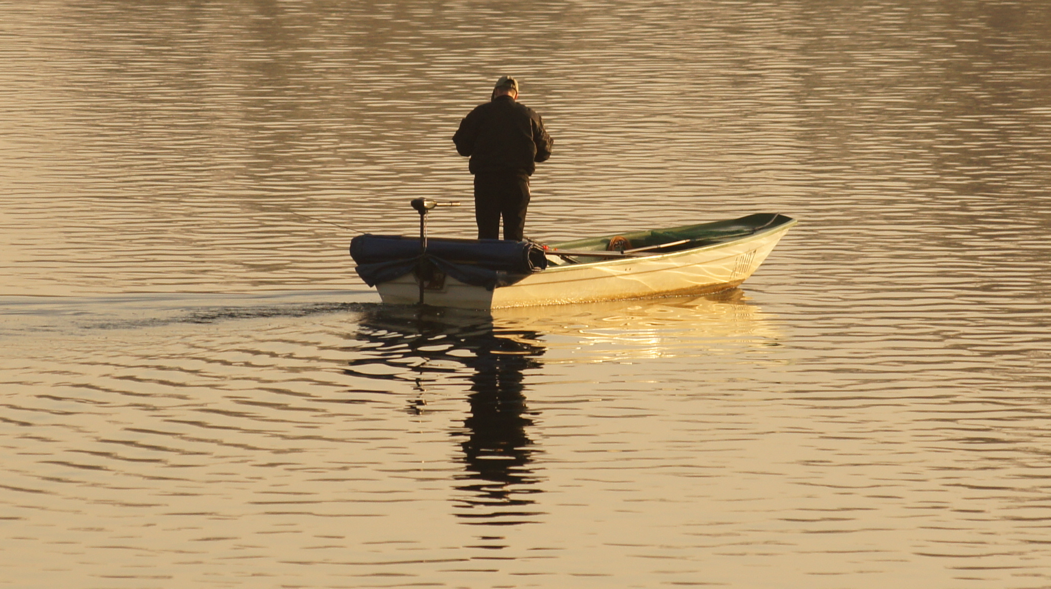 in equilibrio sull'acqua