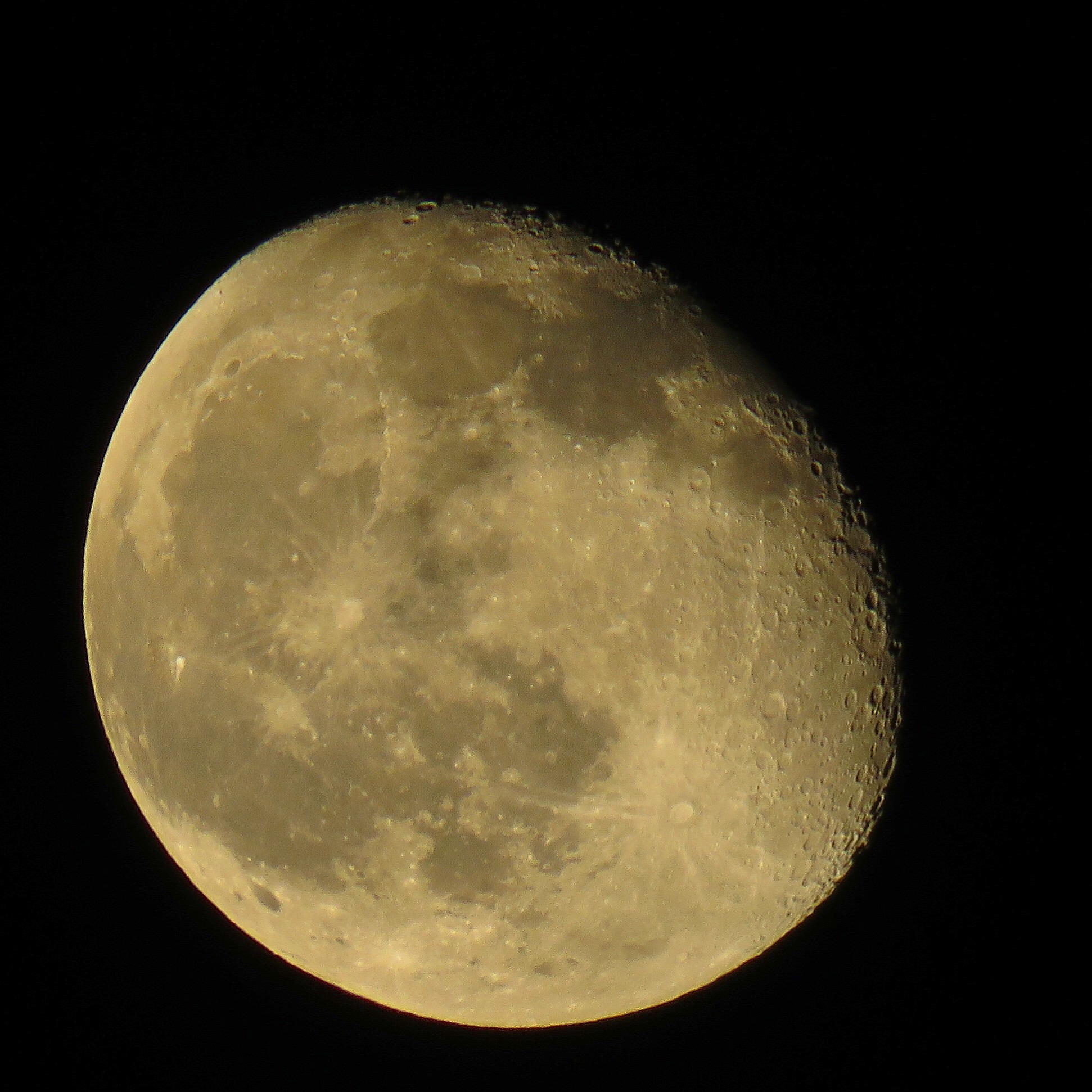 Luna Gibbosa calante - 26.03.2016