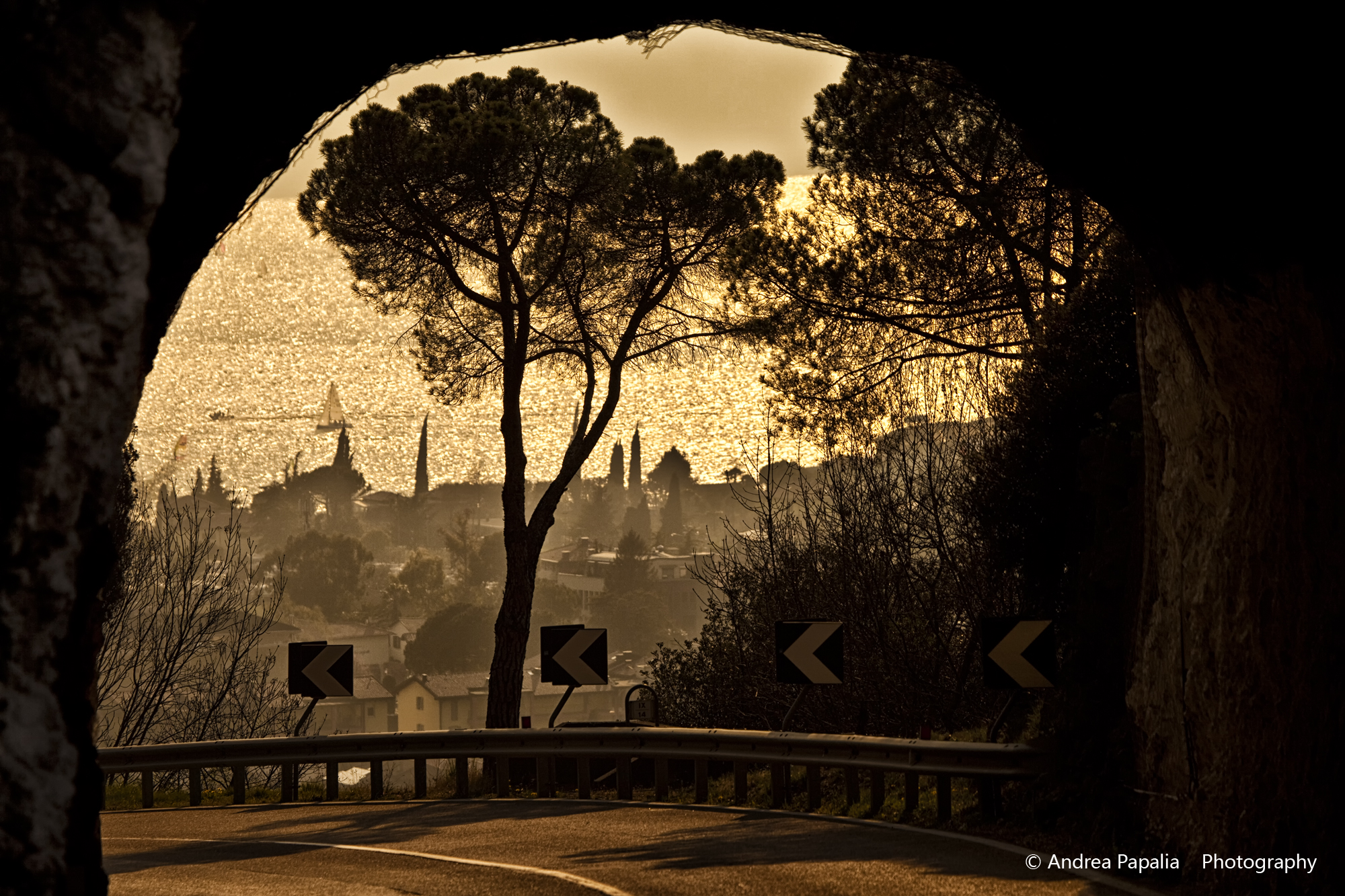 Riva del Garda - Scorcio all'imbrunire