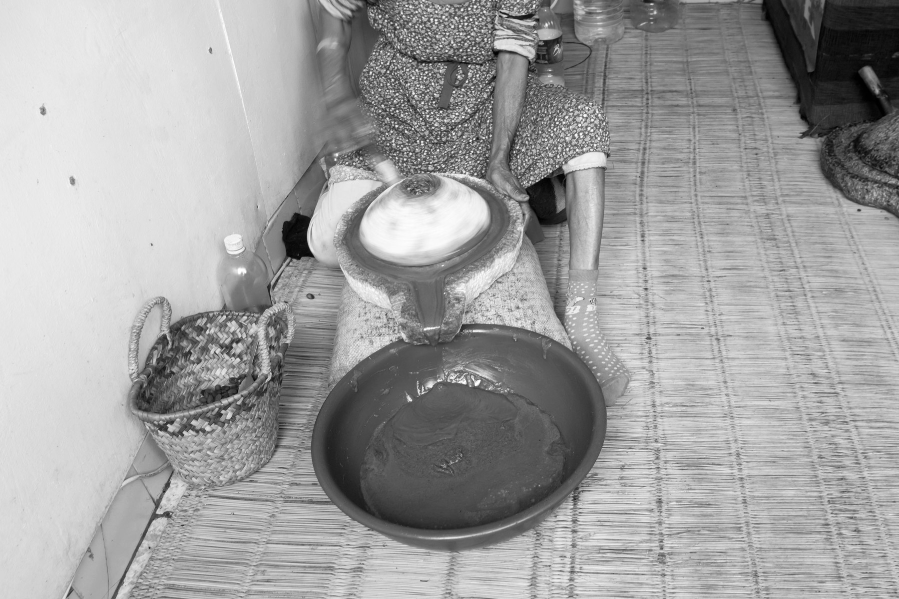 From here it will become the 'oil d' Argan