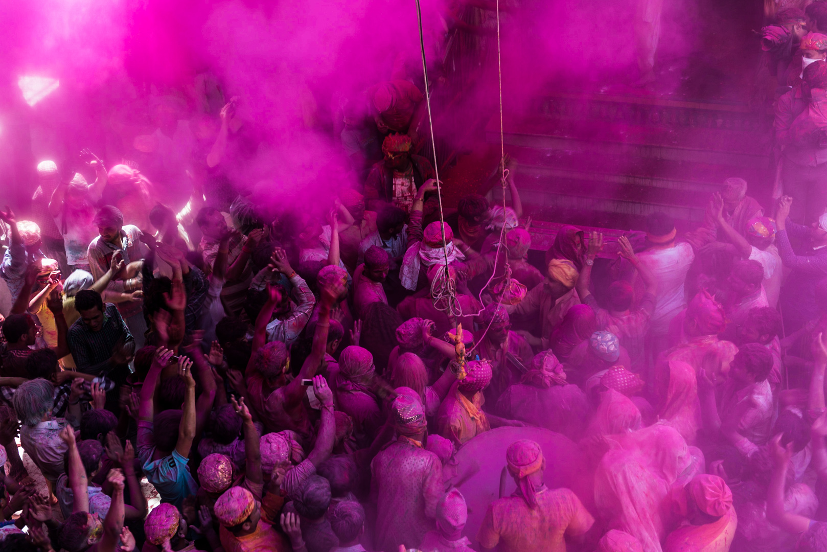Holi Festival_16 (Mathura Temple)