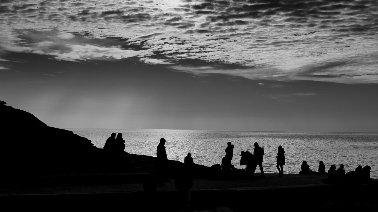 Silhouettes in Vernazza