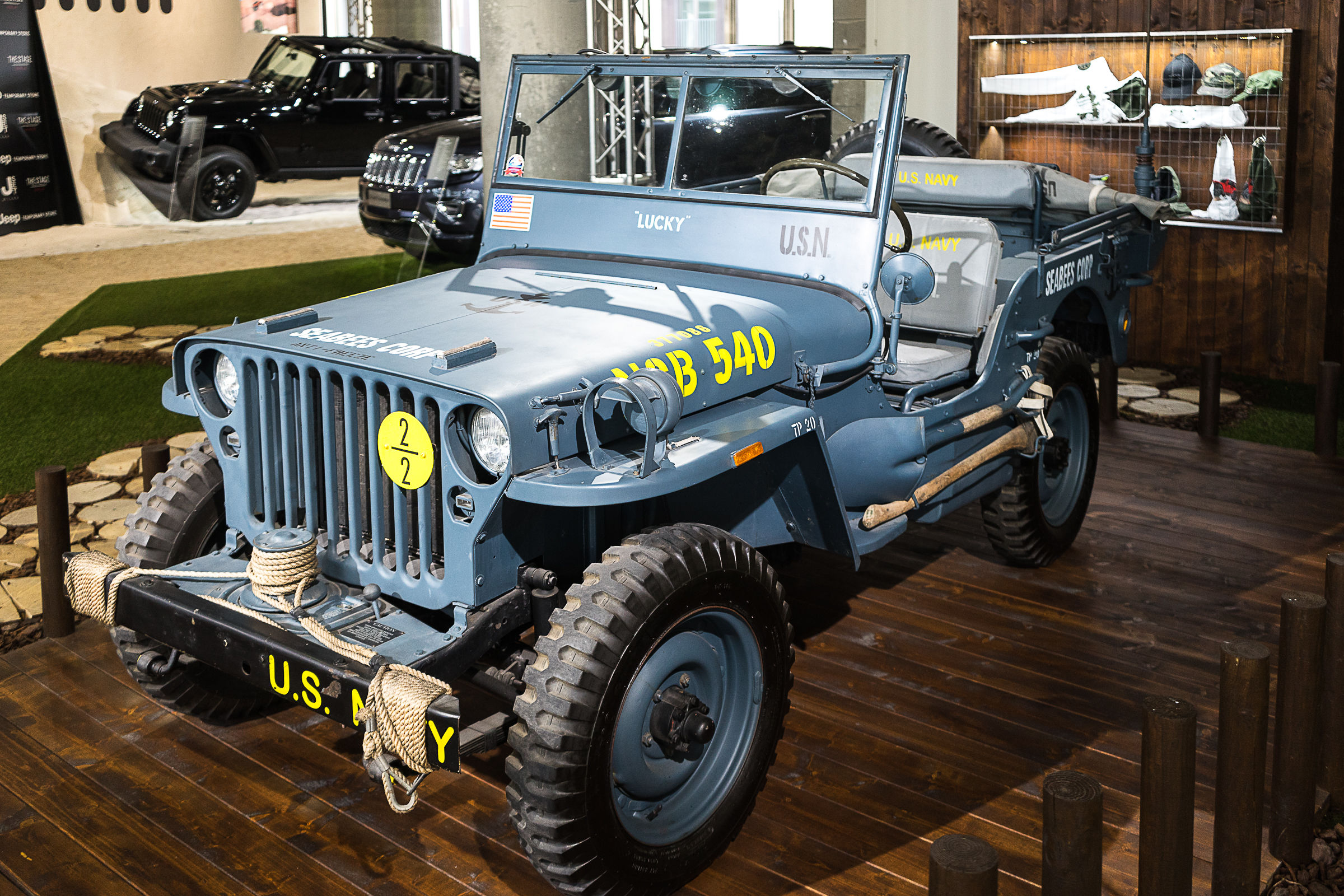 Jeep classica versione Navy