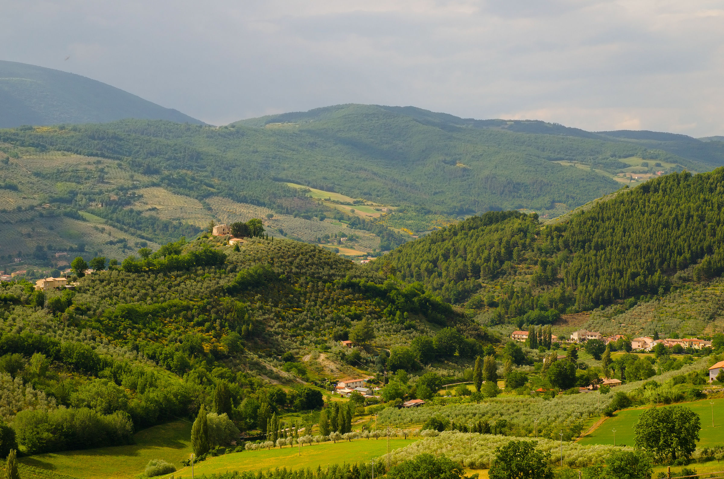 Umbrian hills
