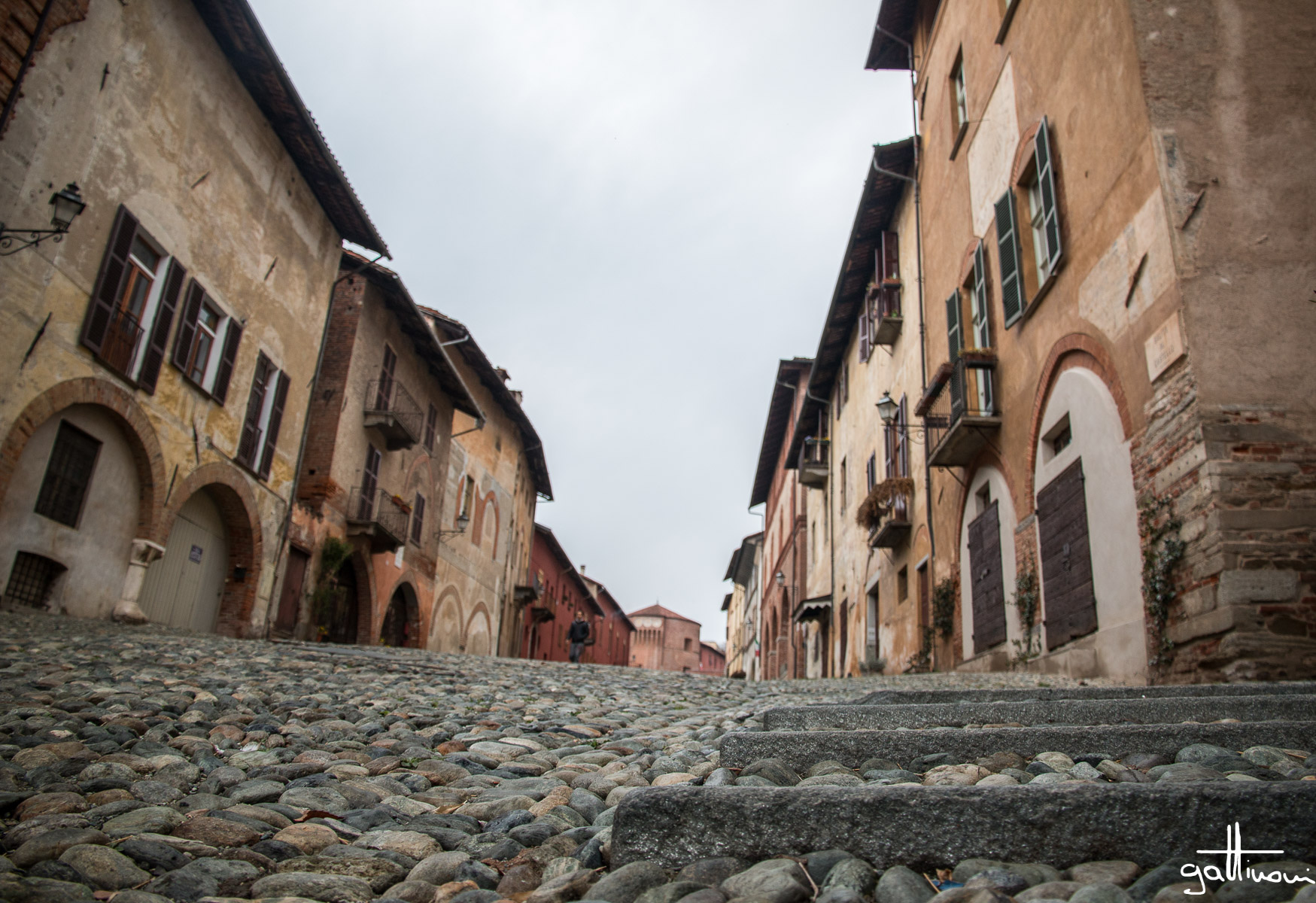 ascent to the castle