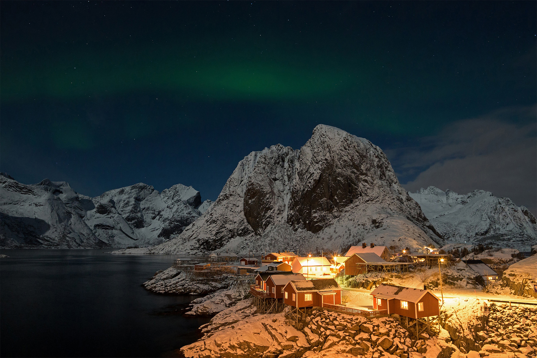 Aurora on Hamnoy