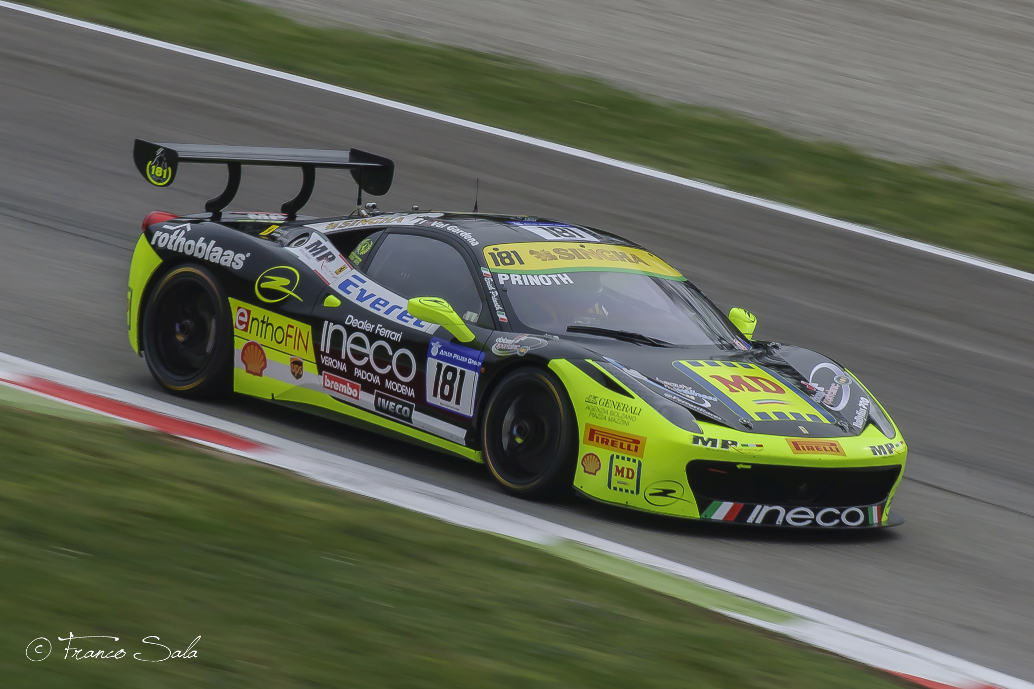 Ferrari challenge 2016