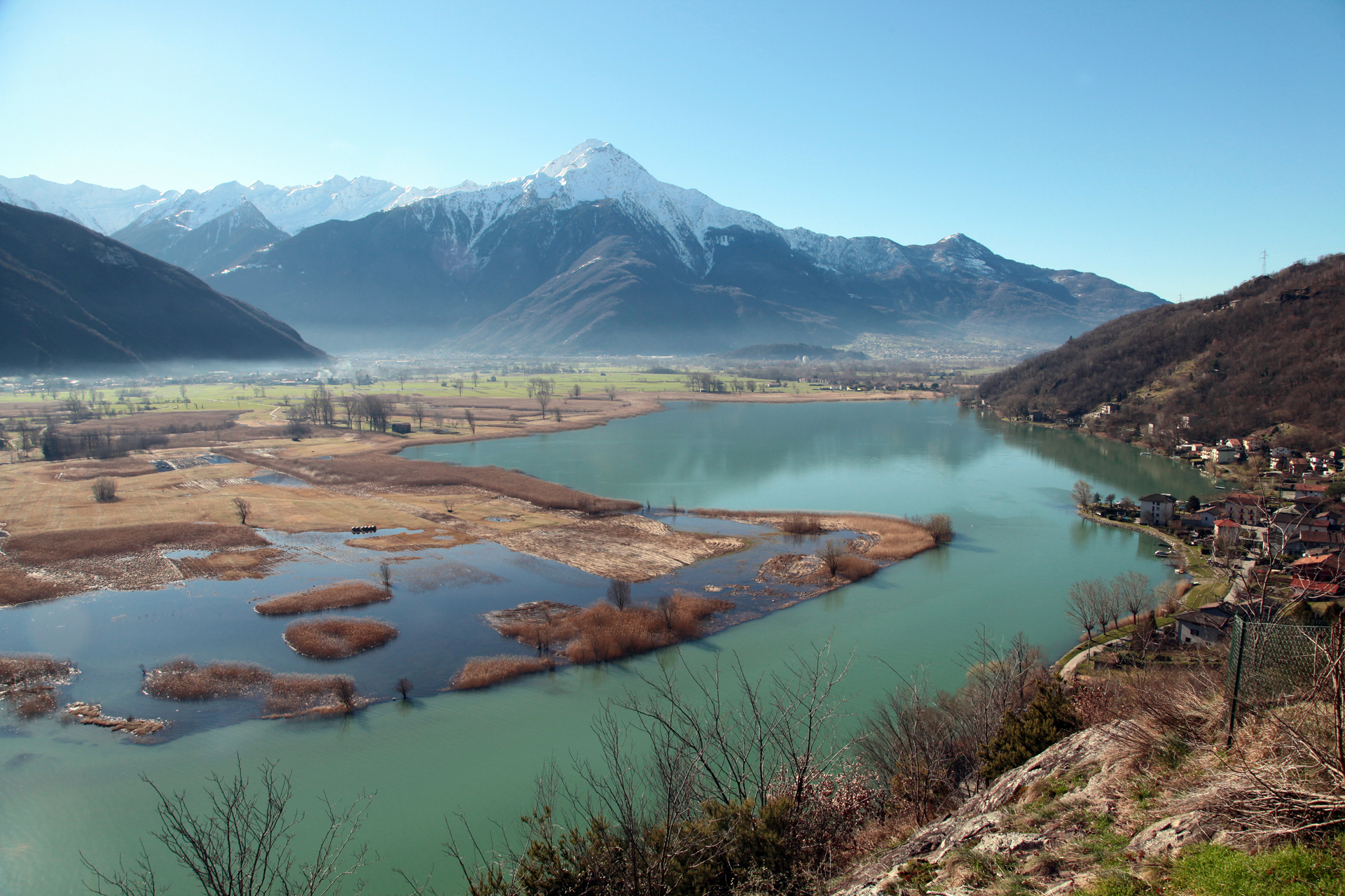 Riserva Naturale di Pian di Spagna e Lago di Mezzola