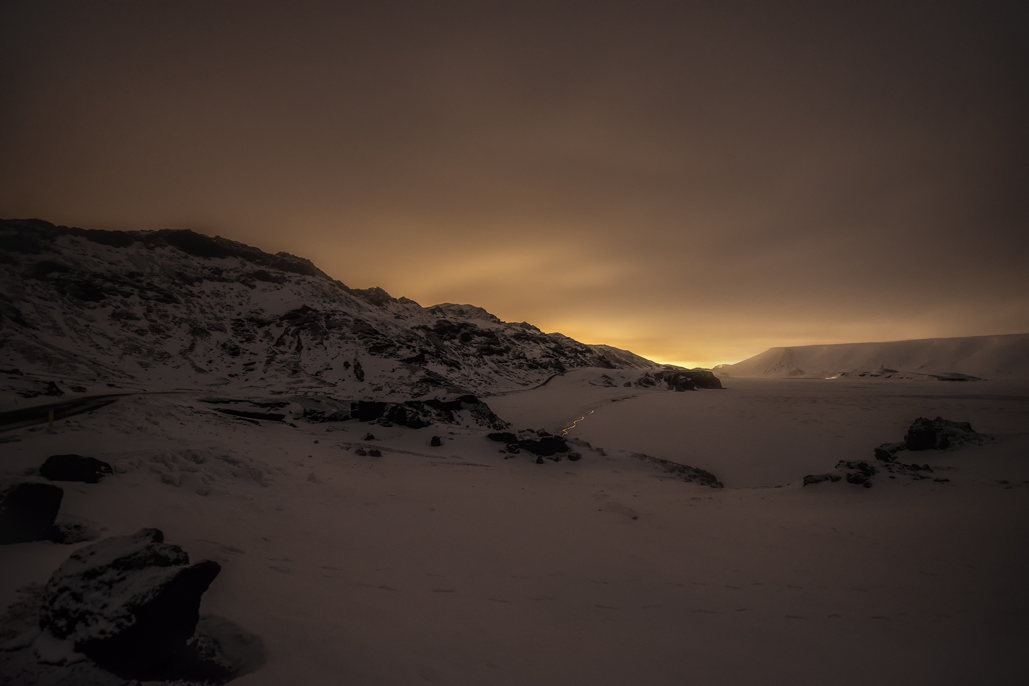Light Pollution of Reykjavik