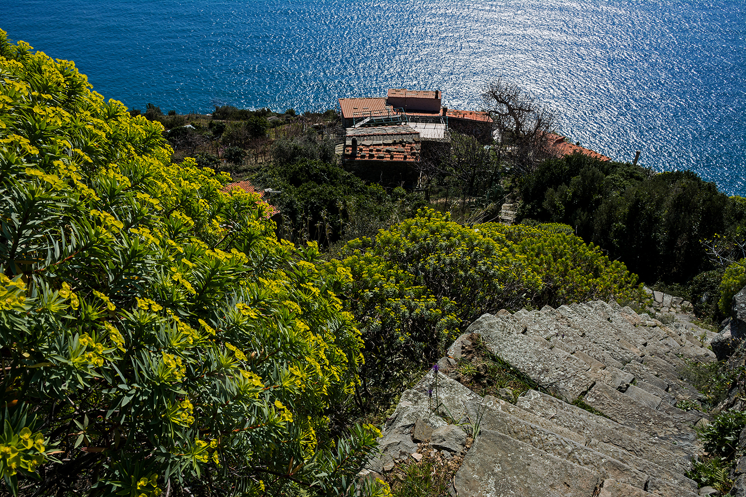Scendendo a Punta del Persico