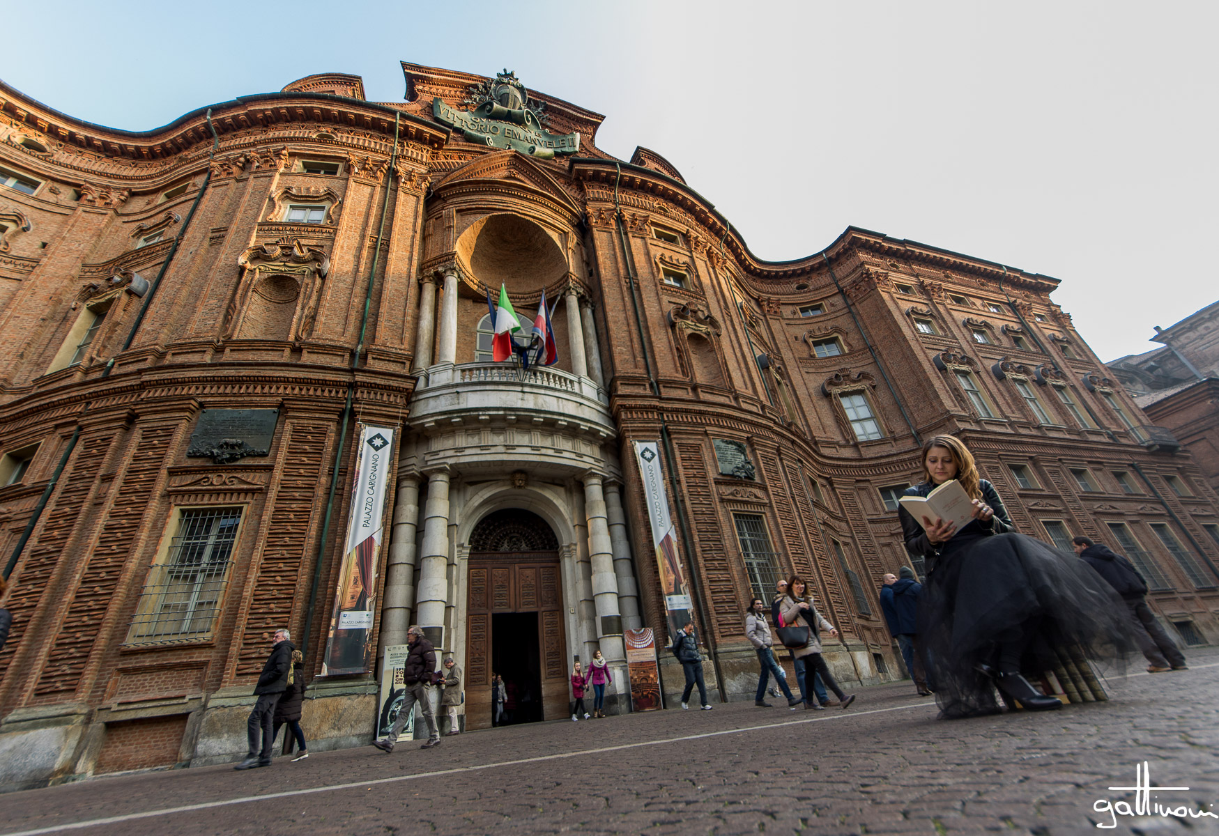 Piazza Carignano / Palazzo Carignano, Friedrich Nietzsche