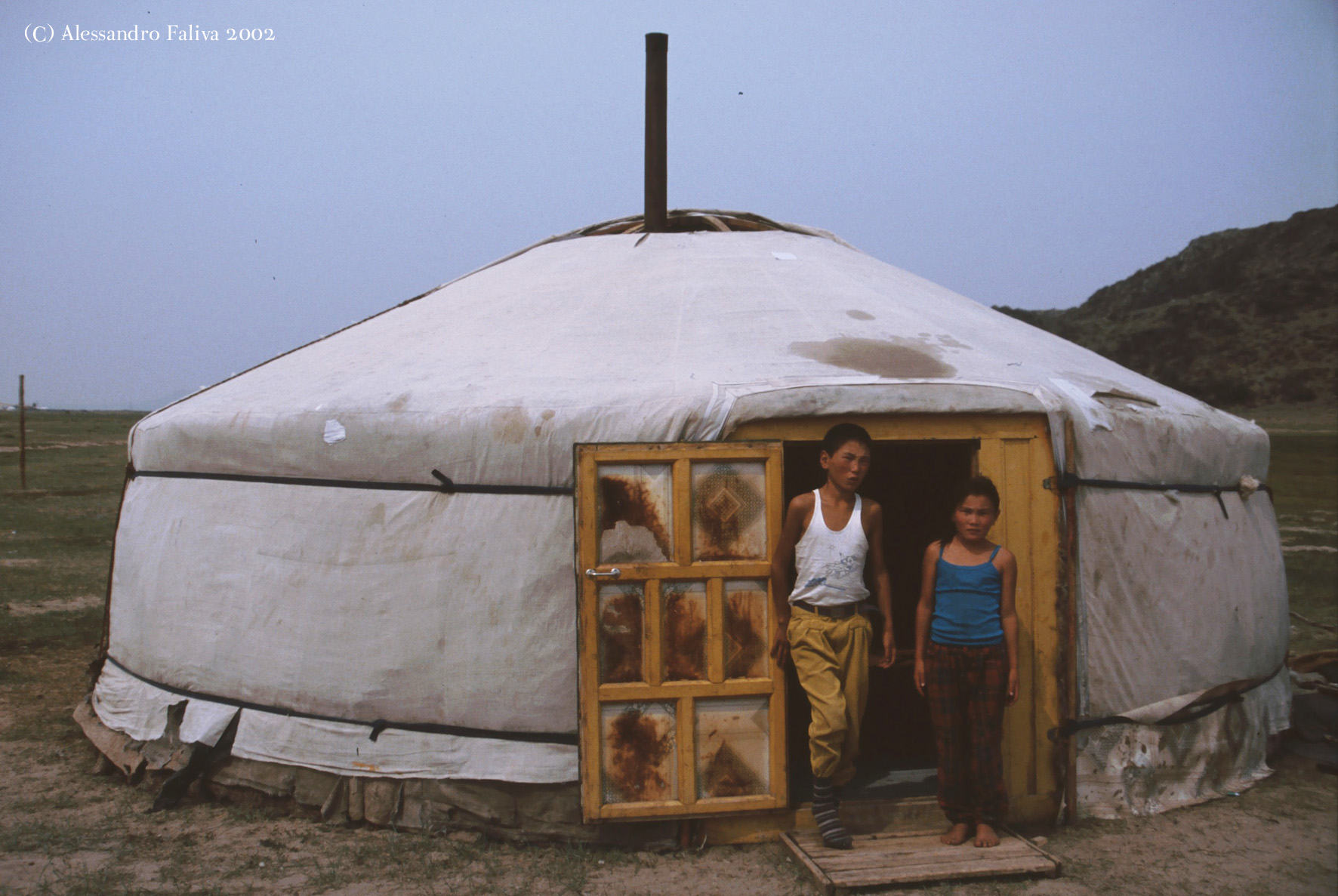 I piccoli nomadi della mongolia