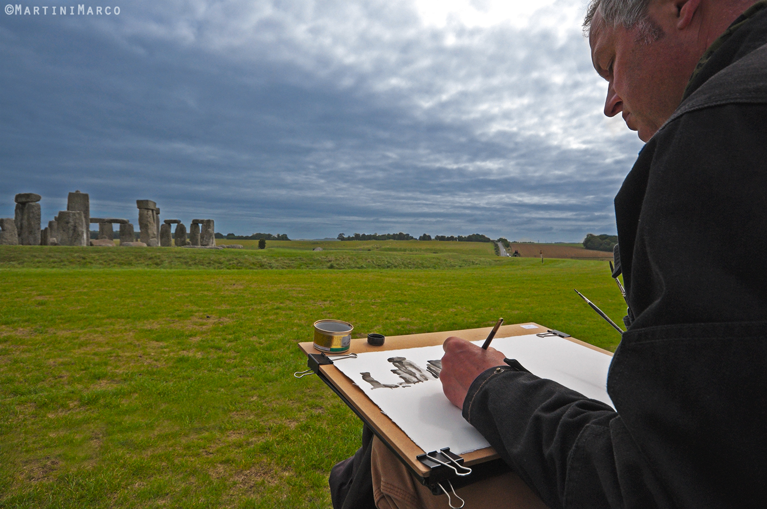 Painting Stonehenge