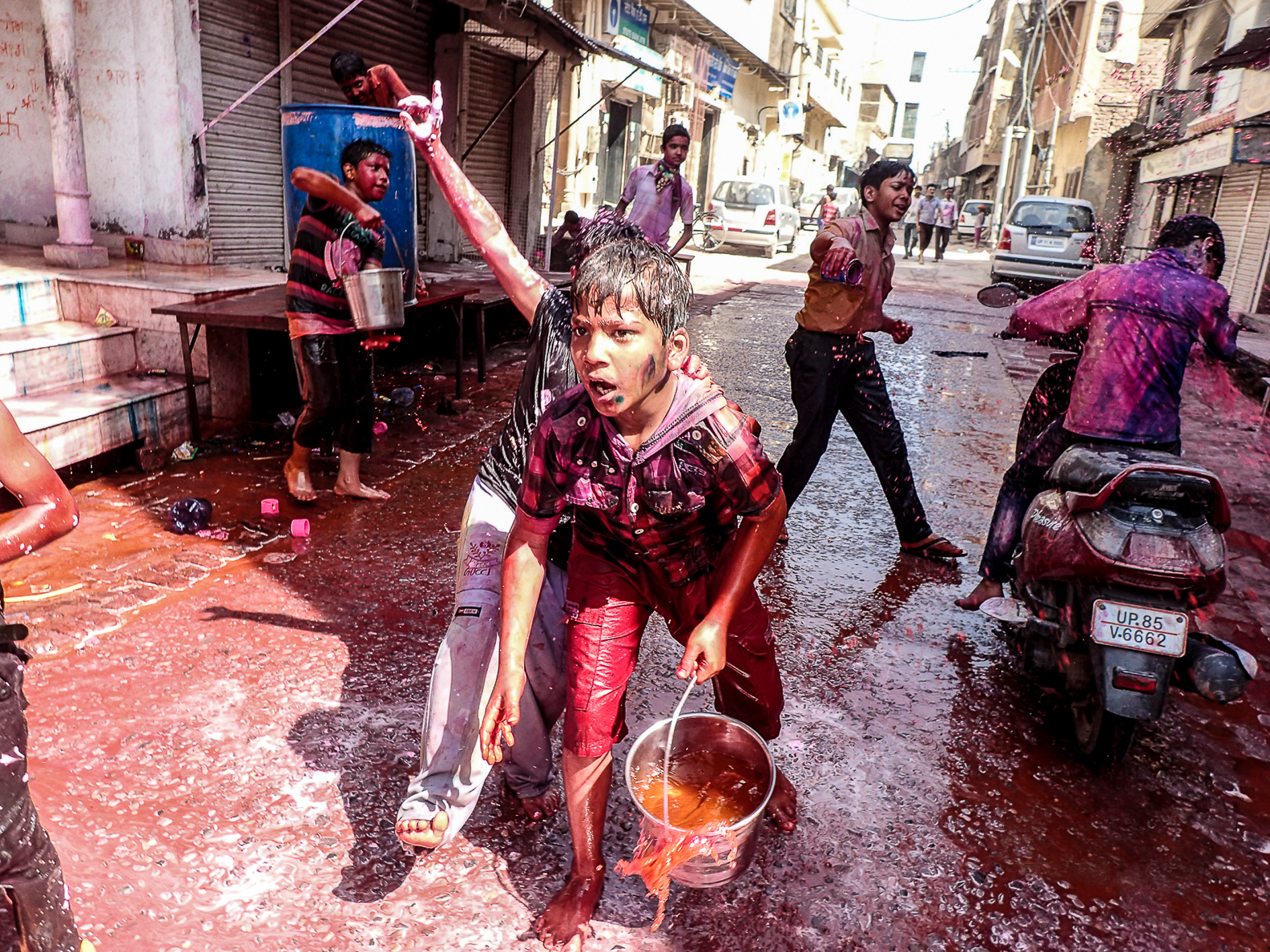 In Vrindavan .... battles