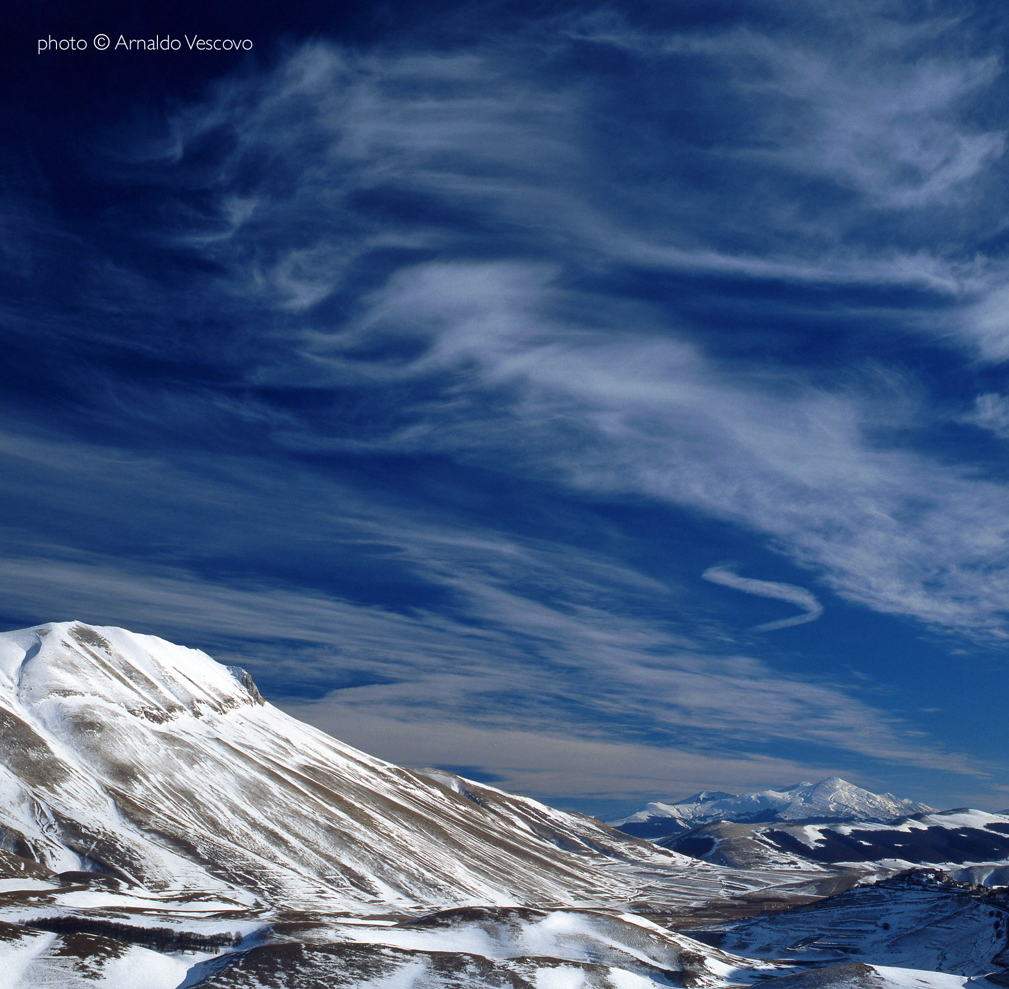 Montagne e giochi di nuvole