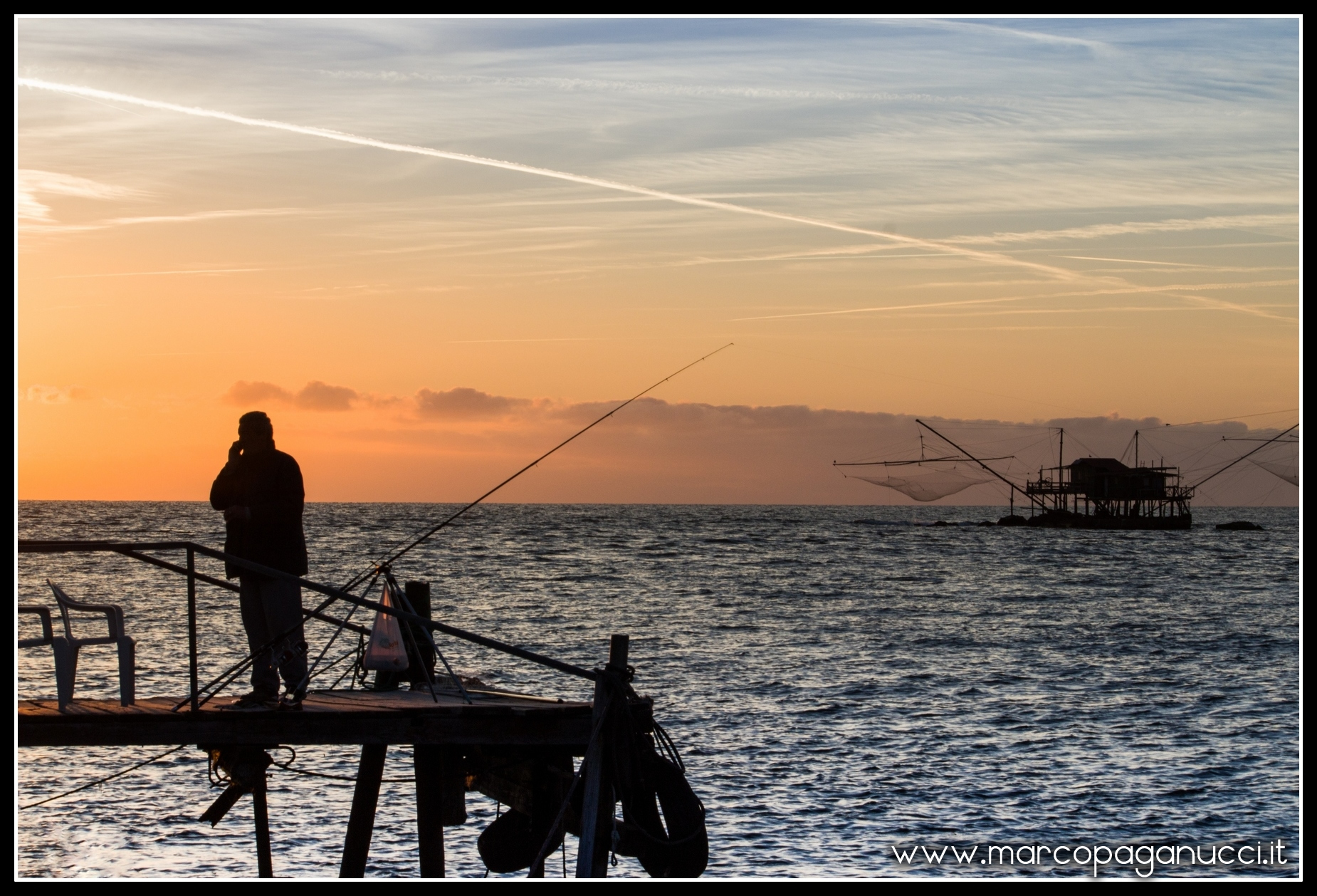 Tramonto Marina di Pisa