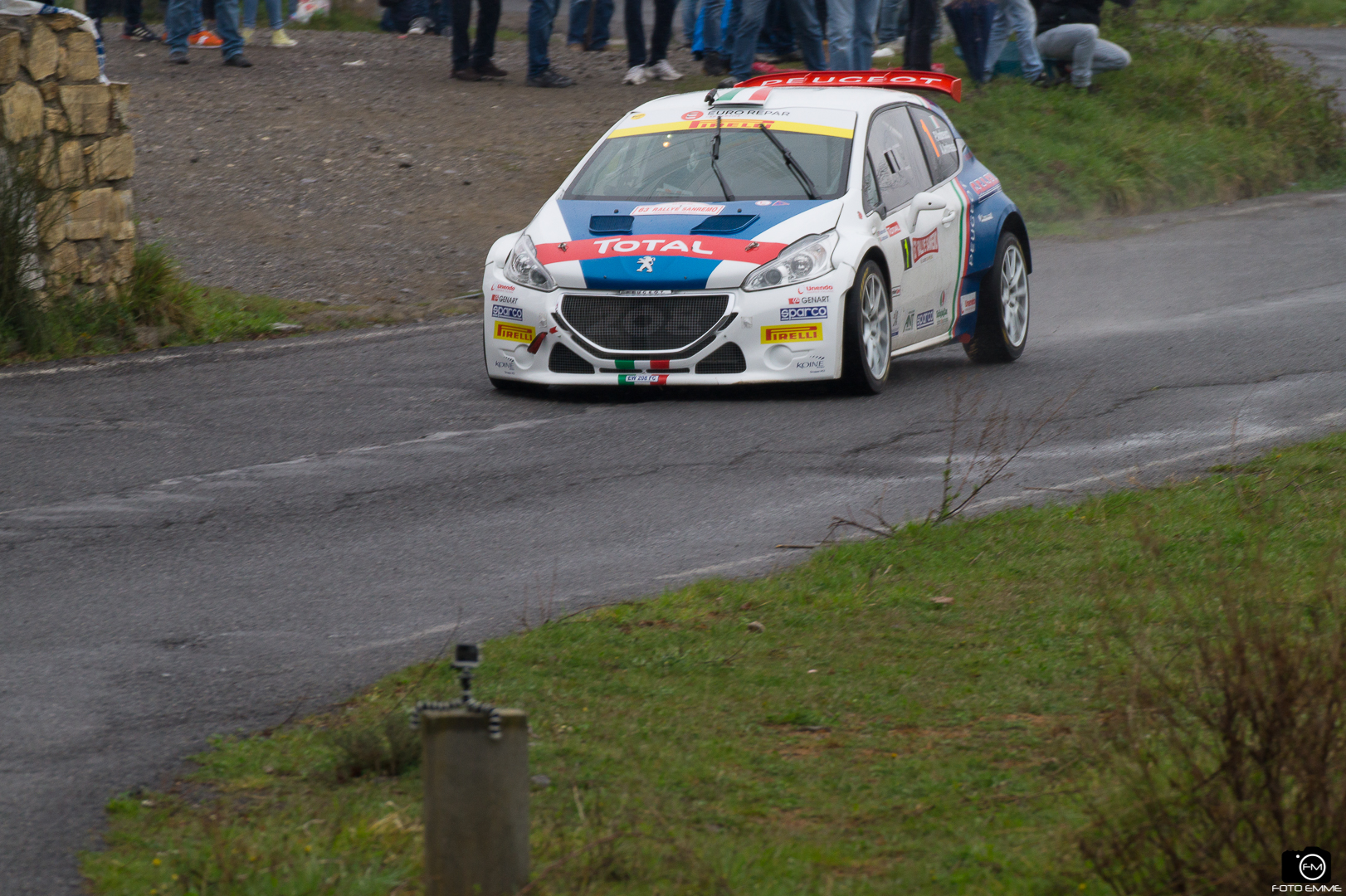 Andreucci, Peugeot 208 t16, Rally di Sanremo 2016