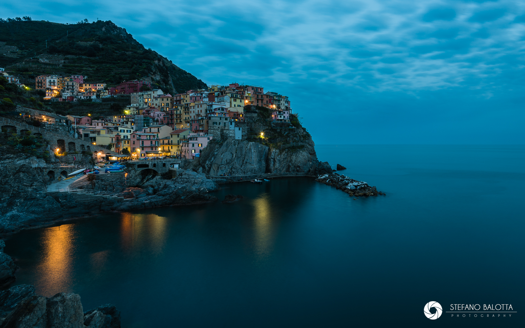 Manarola - Blue Hour