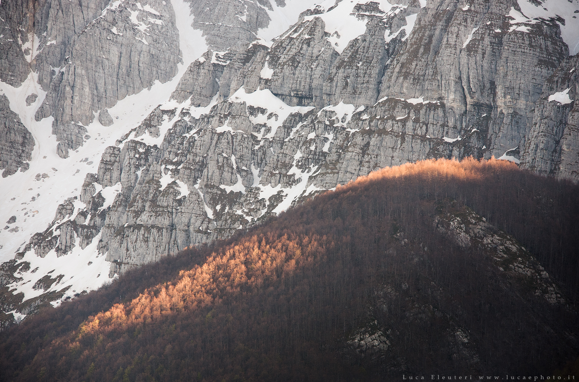 Monte sirente, dettaglio