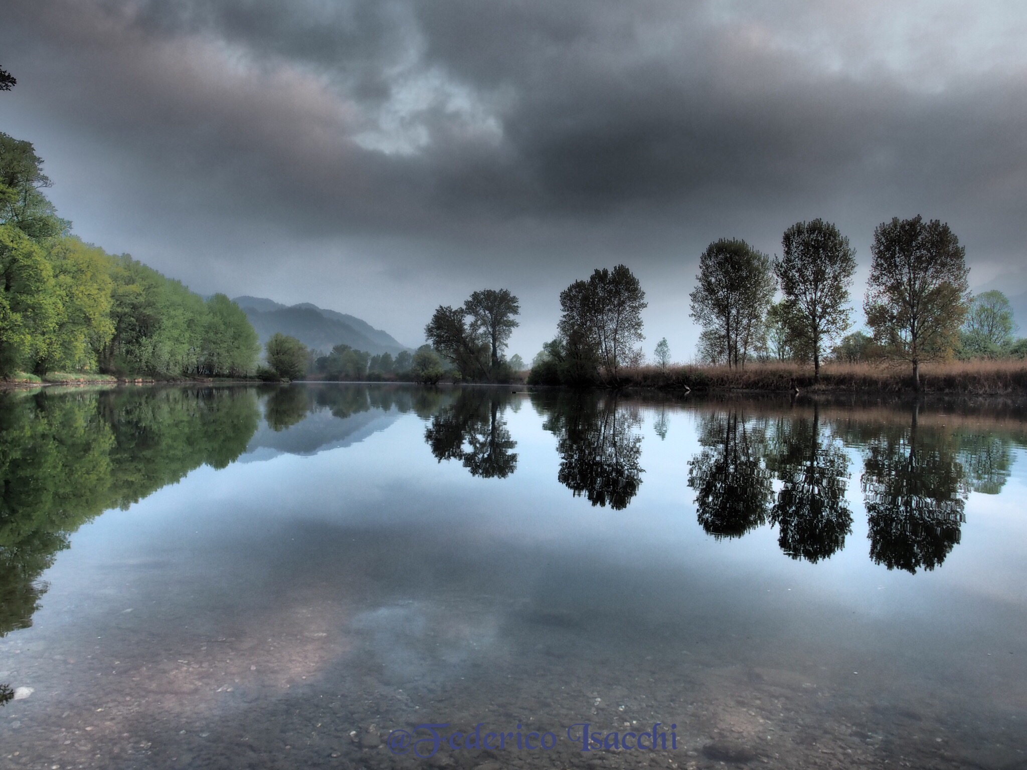 Reflections along the Adda