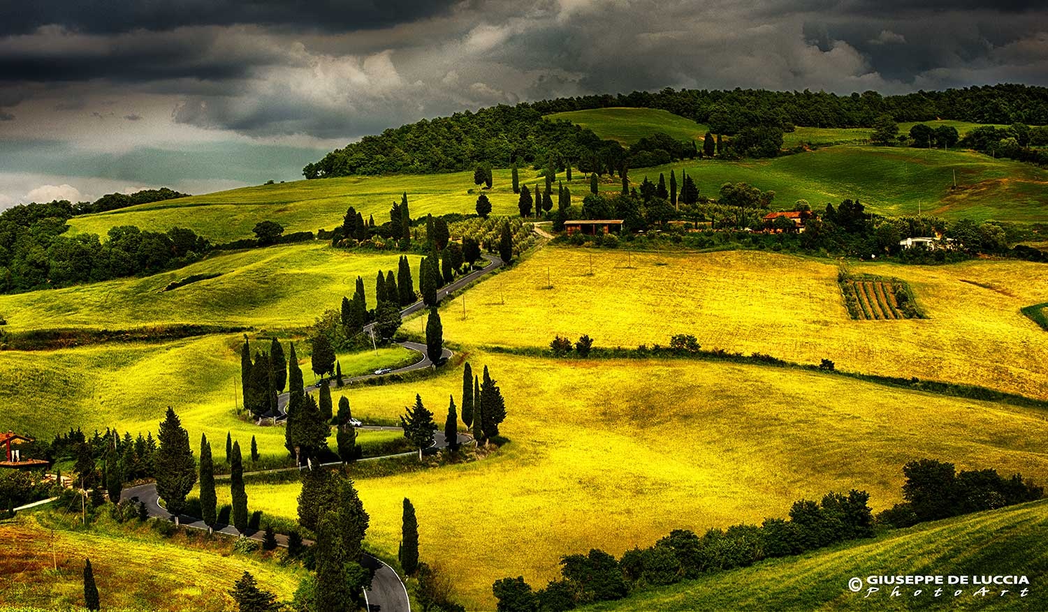 The streets of Tuscany