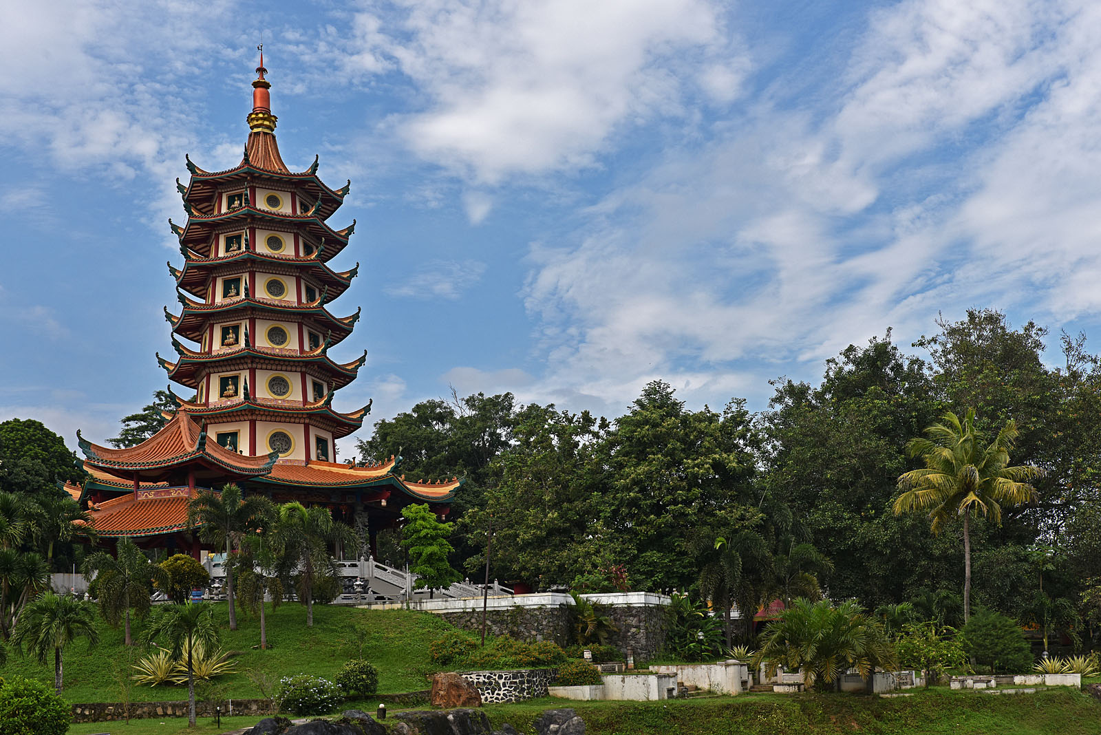 Avalokitesvara Pagoda Semarang Java Indonesia
