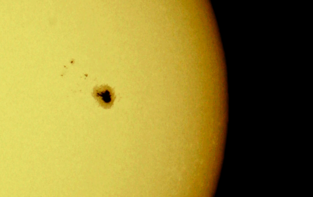 Spot on the sun
