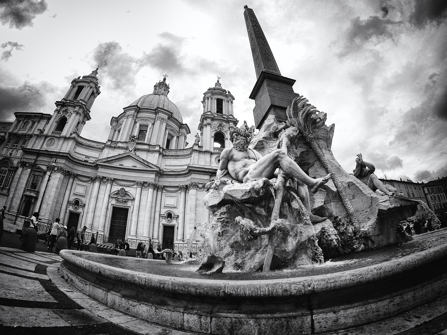 Fountain of the 4 Rivers, Piazza Navona
