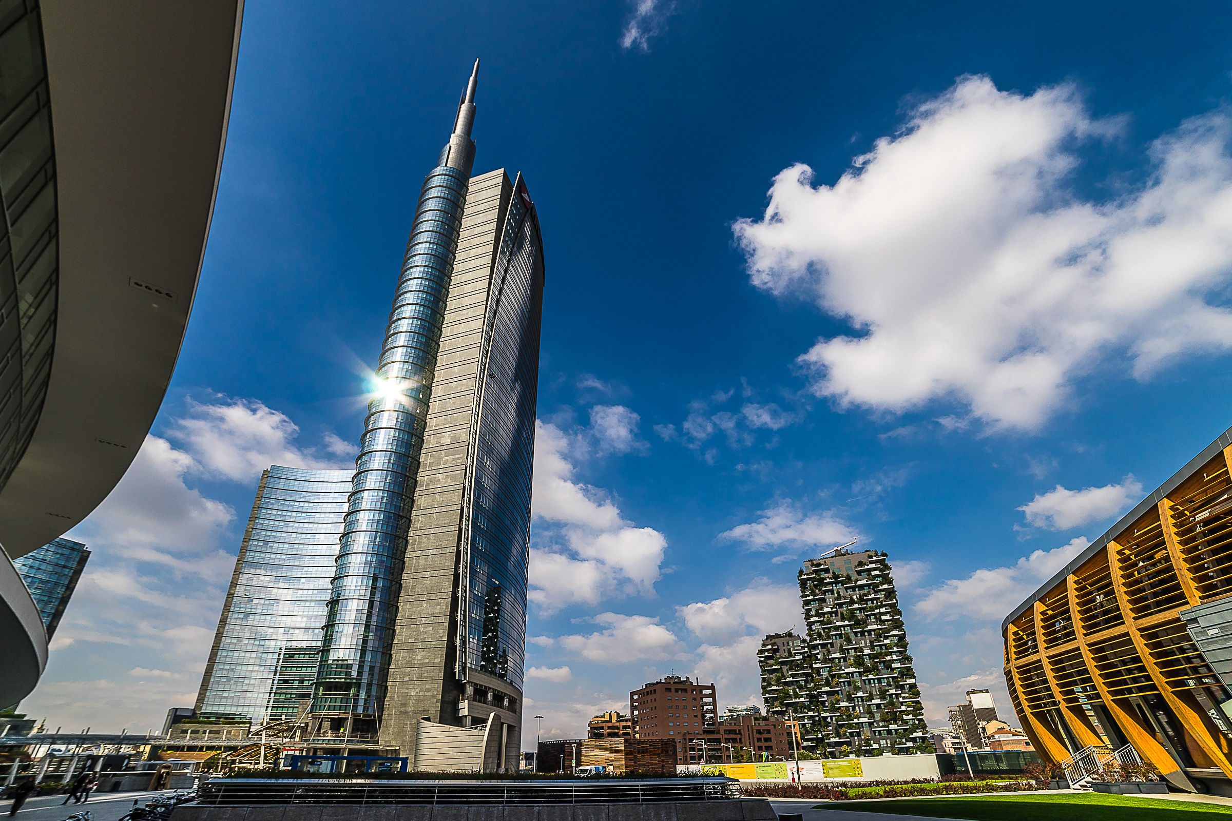 the arrogance of the skyscrapers