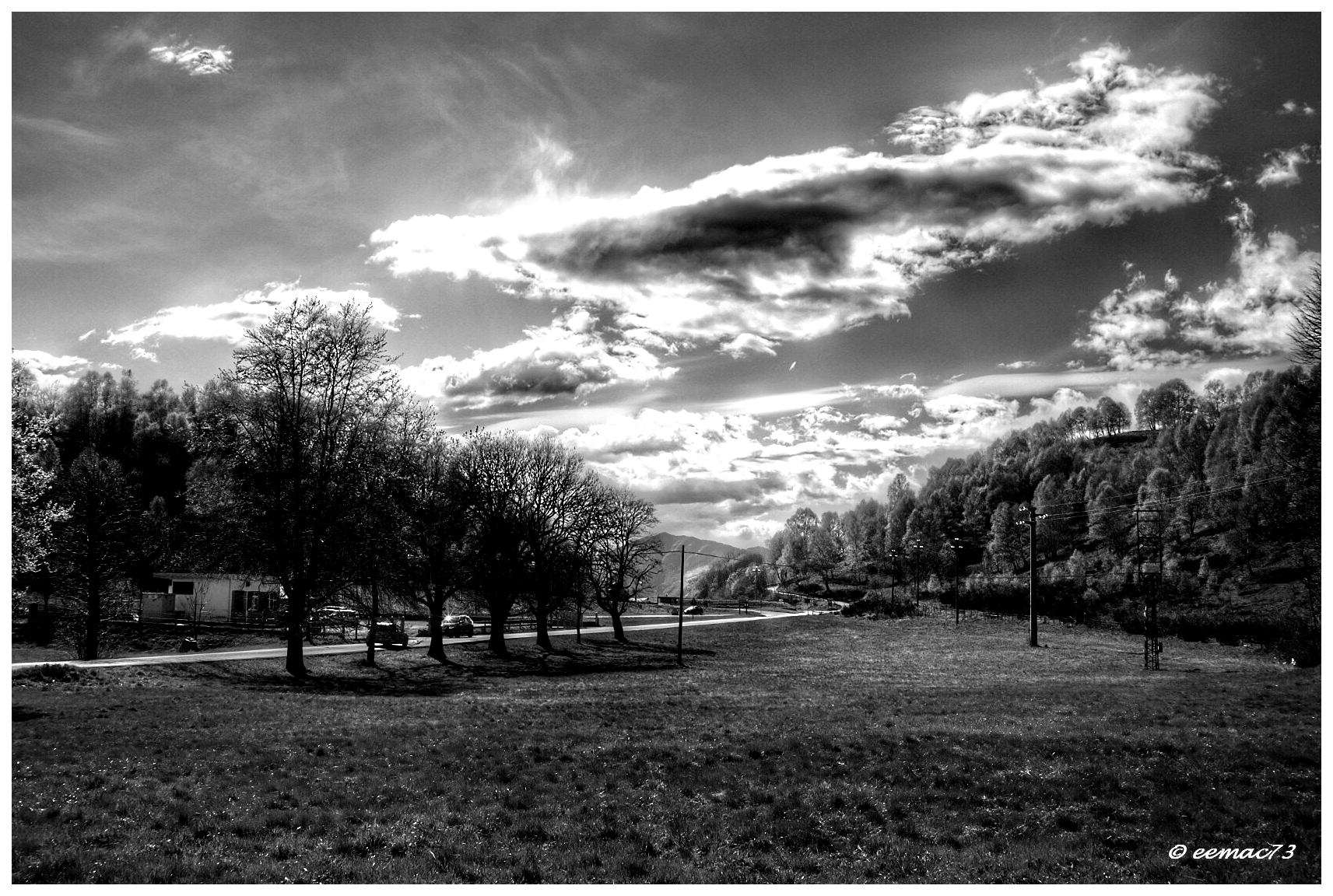 Le nuvole e la strada...