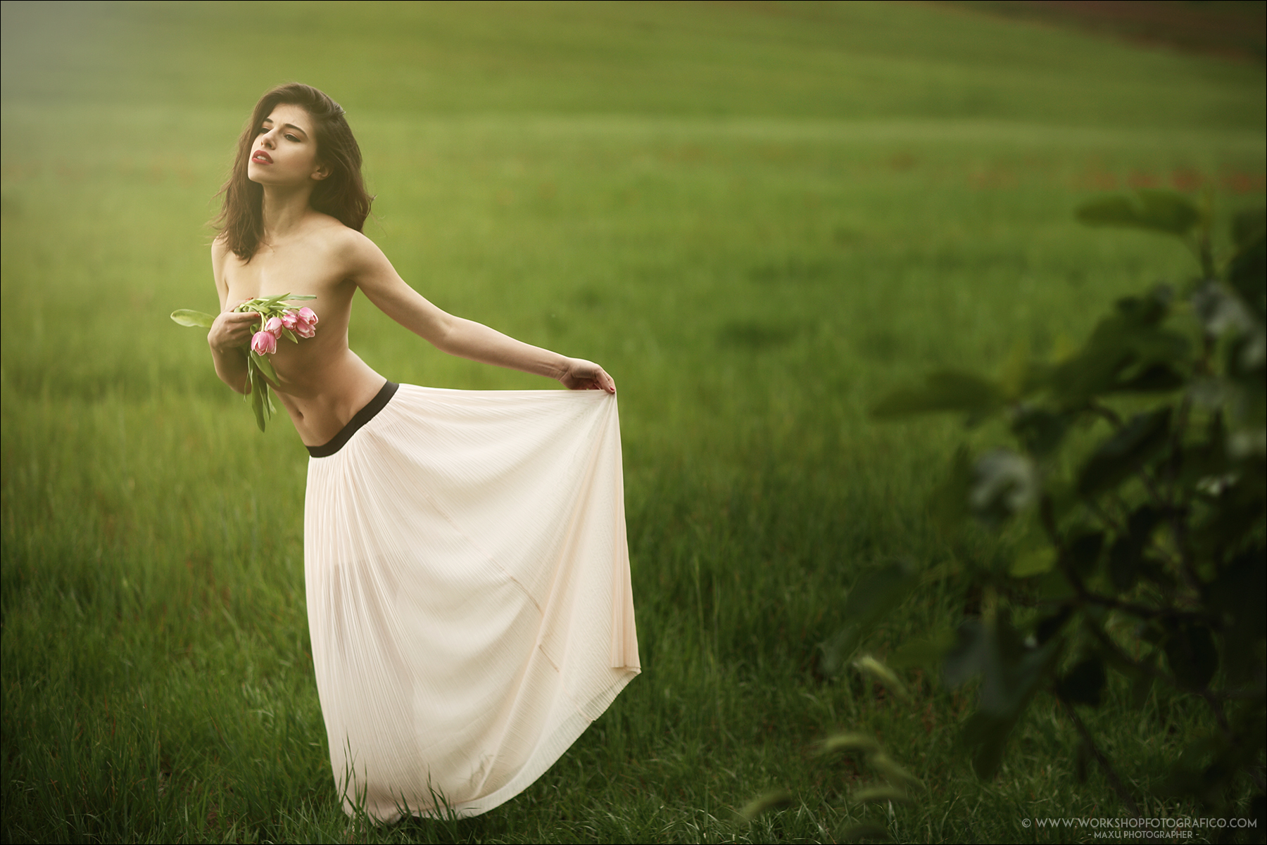 Chiara in the fields