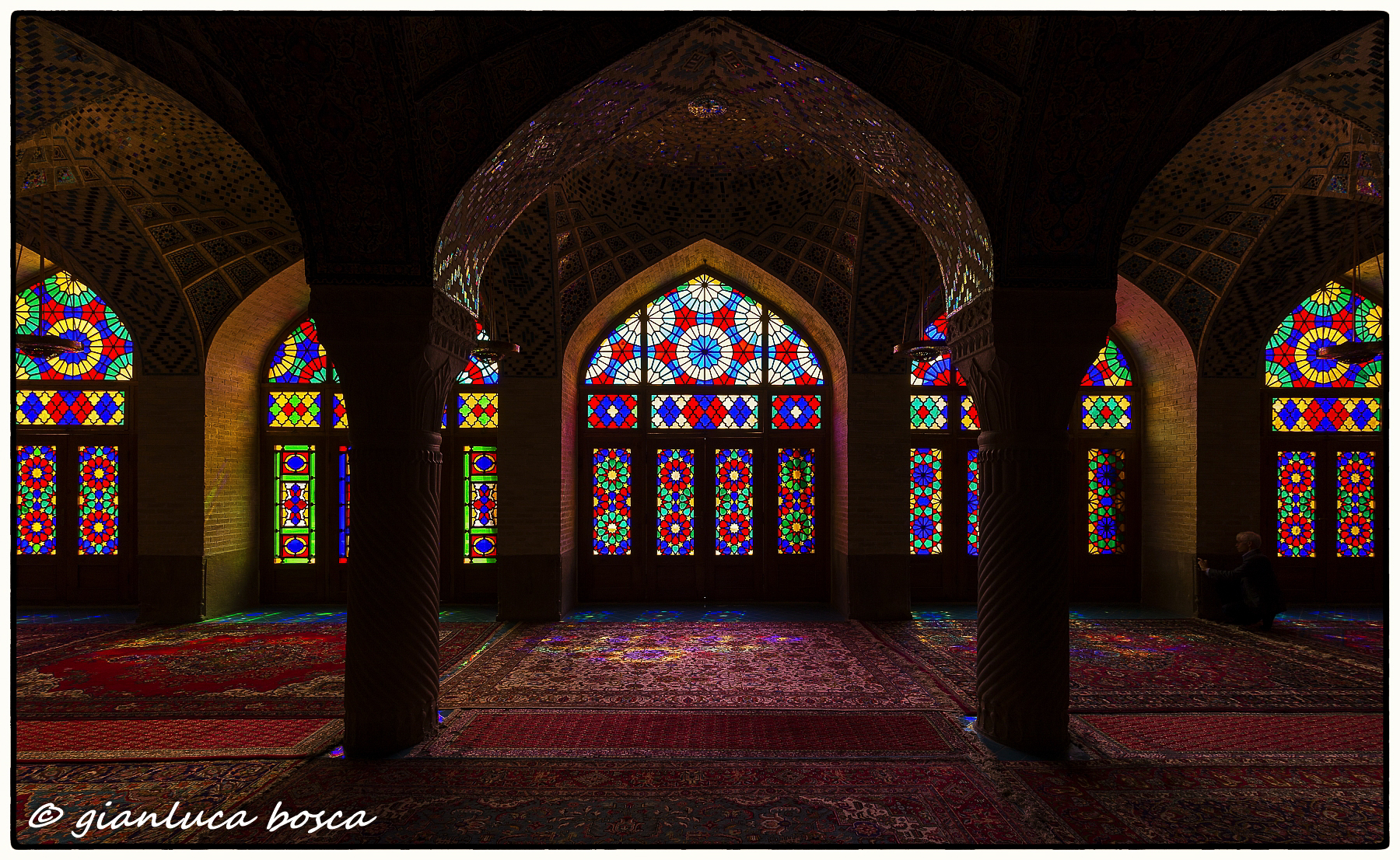 La moschea di Nasir ol Molk a Shiraz