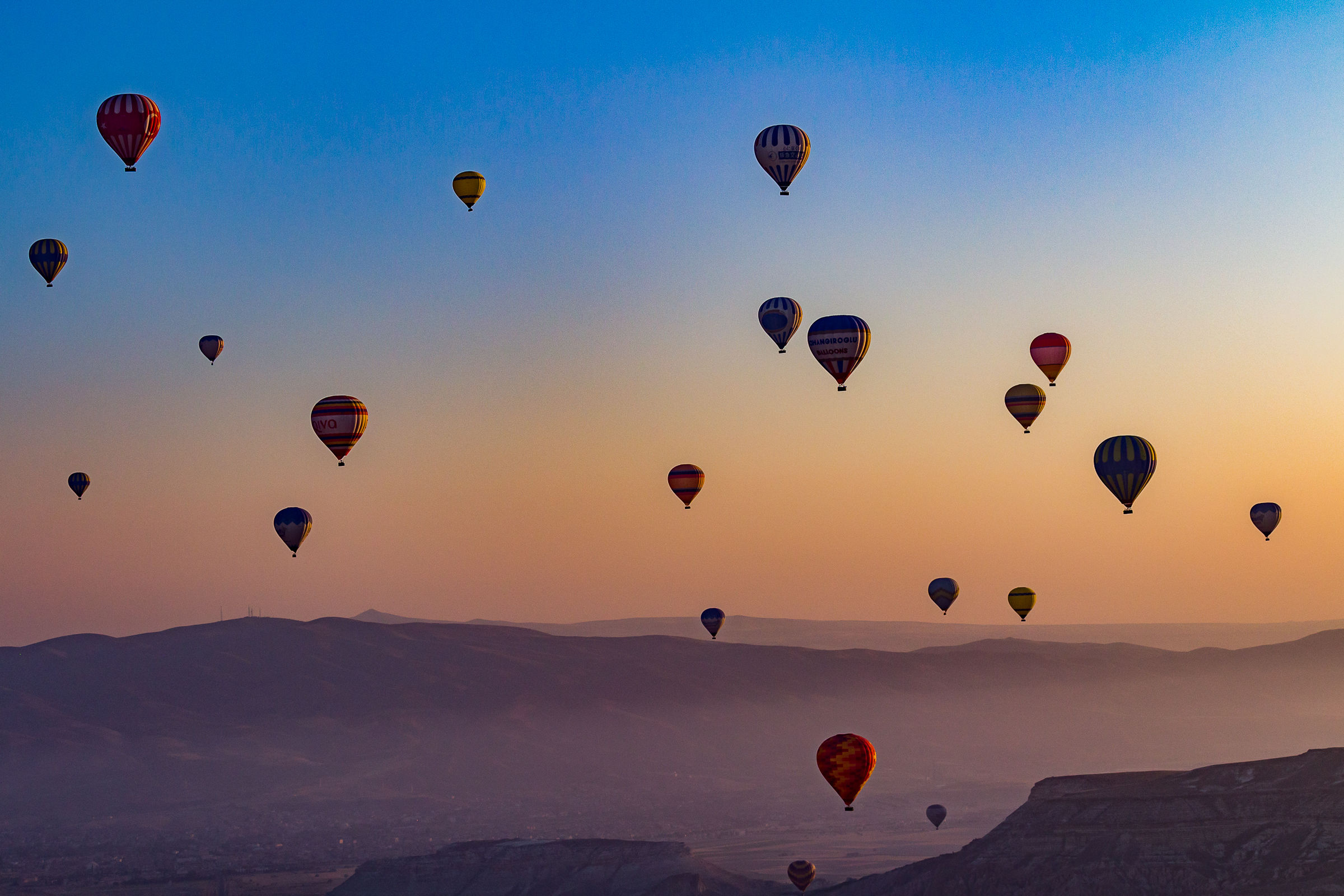 Sunrise in Cappadocia