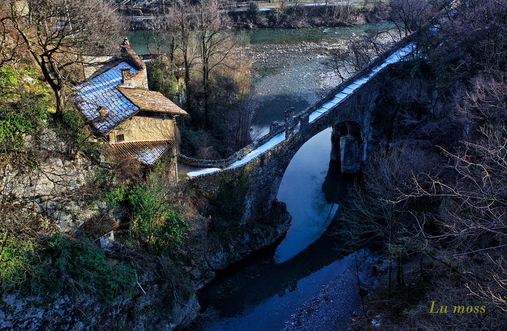 Clanezzo, il vecchio ponte di Attone