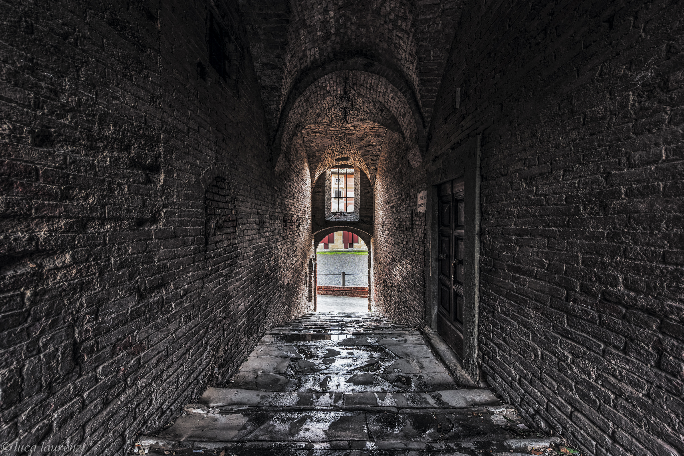 Il tunnel di San Miniato (Pisa)